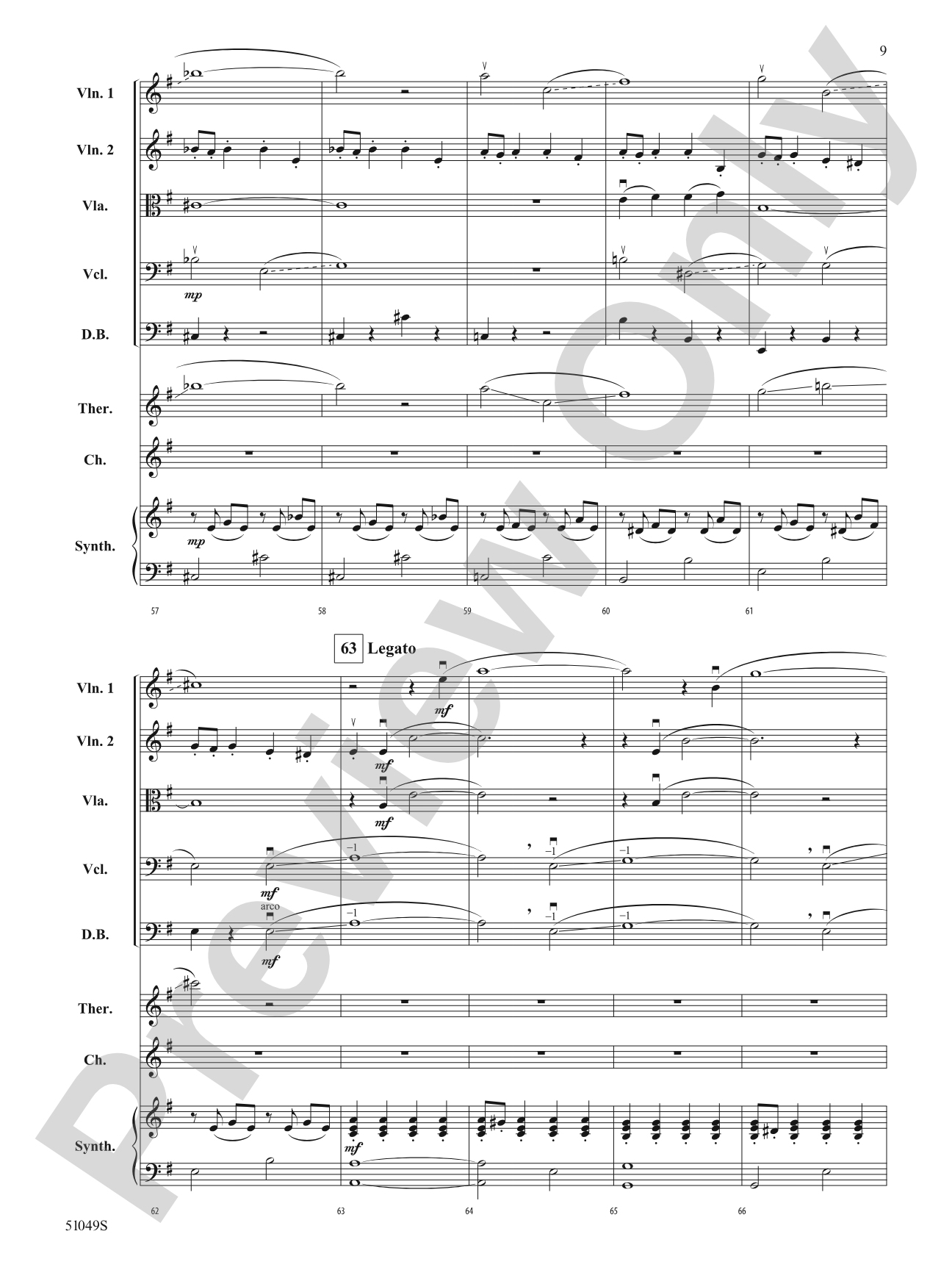 Graveyard Shift: String Orchestra Conductor Score & Parts
