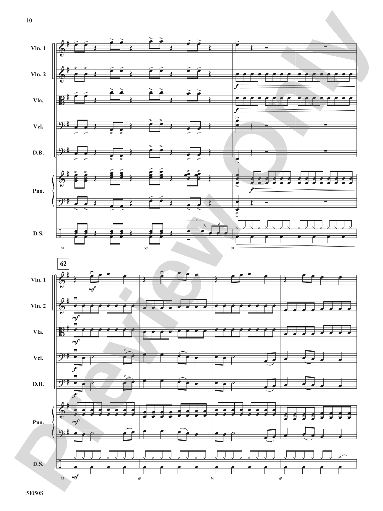 Wheels of Fury: String Orchestra Conductor Score & Parts