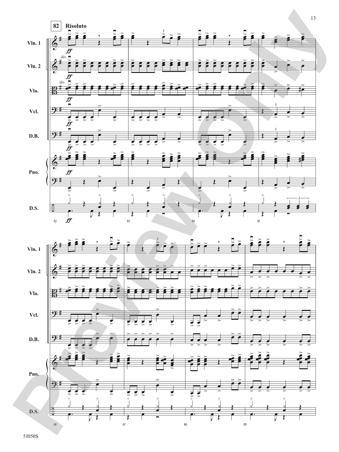 Wheels of Fury: String Orchestra Conductor Score & Parts