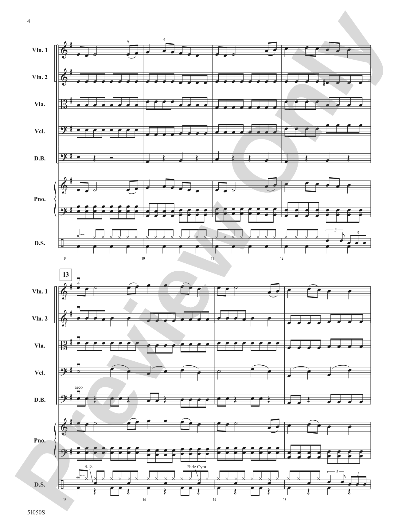 Wheels of Fury: String Orchestra Conductor Score & Parts