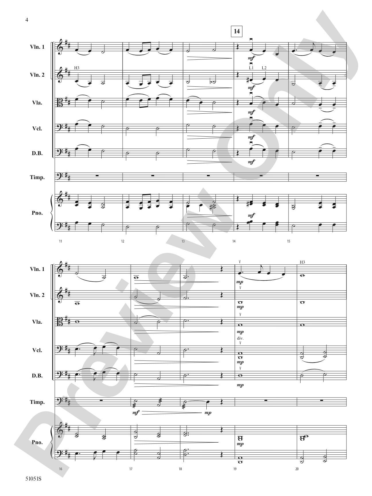 Salvation is Created: String Orchestra Conductor Score & Parts