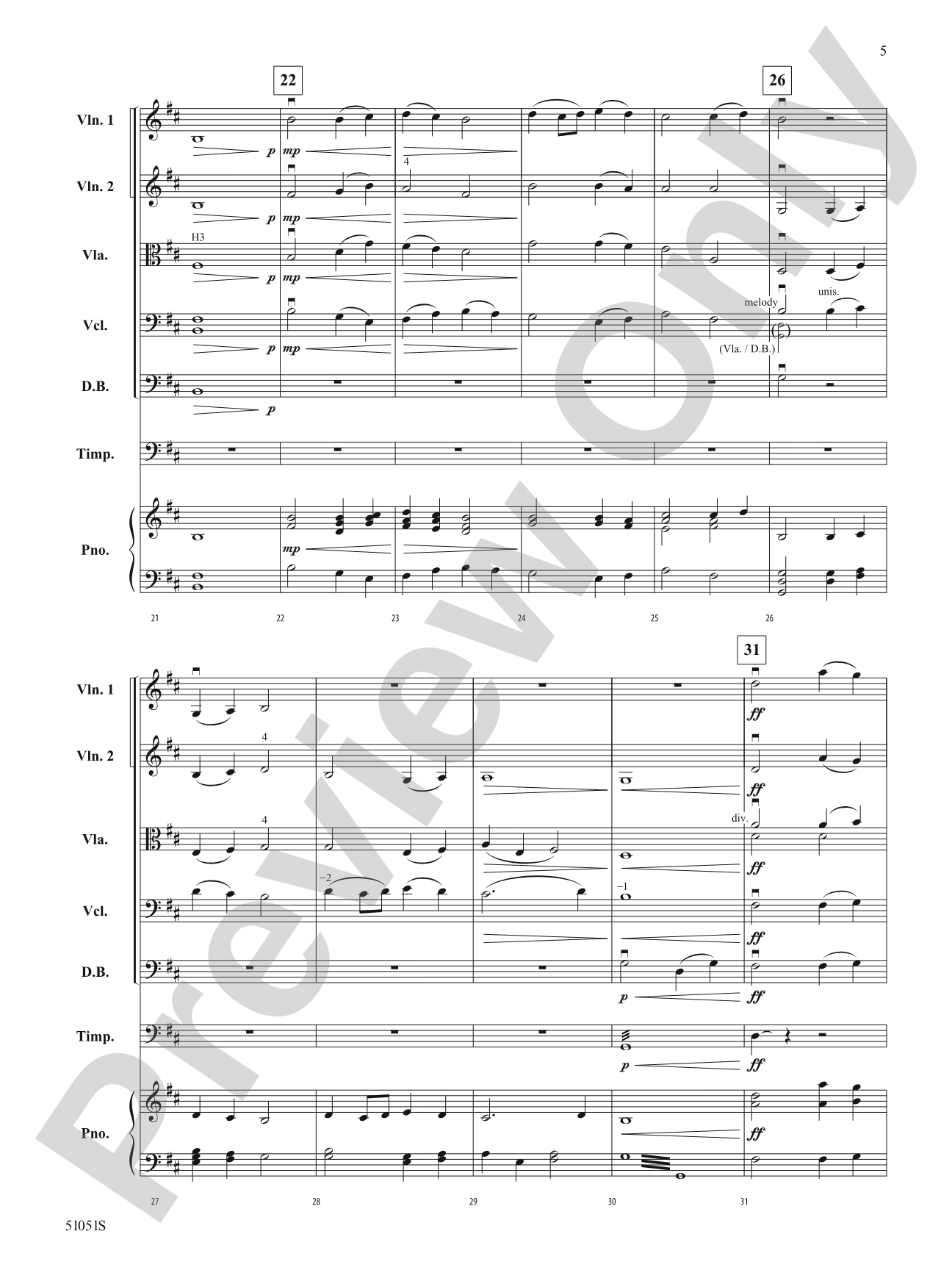 Salvation is Created: String Orchestra Conductor Score & Parts