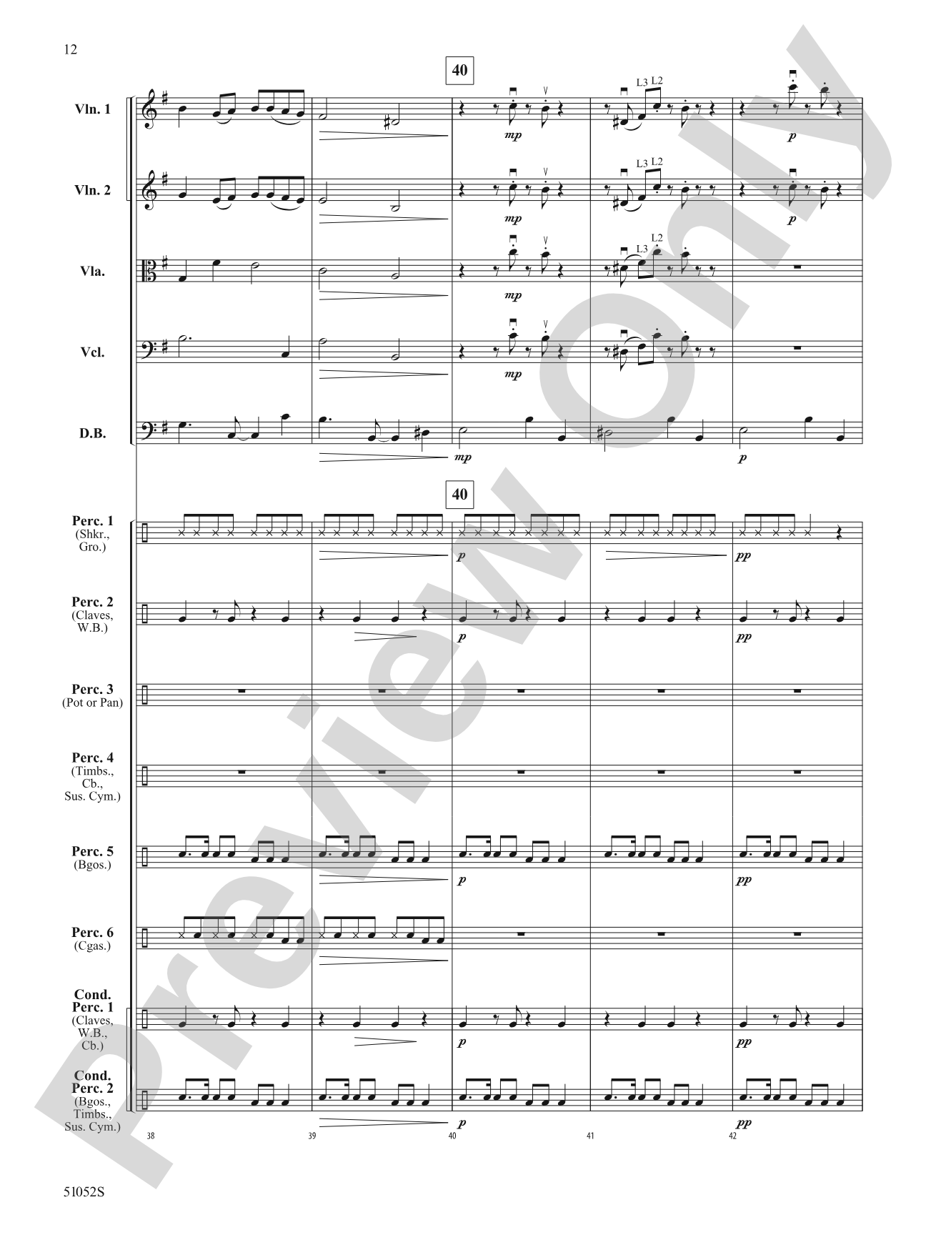 Prelude and Fiesta: String Orchestra Conductor Score & Parts