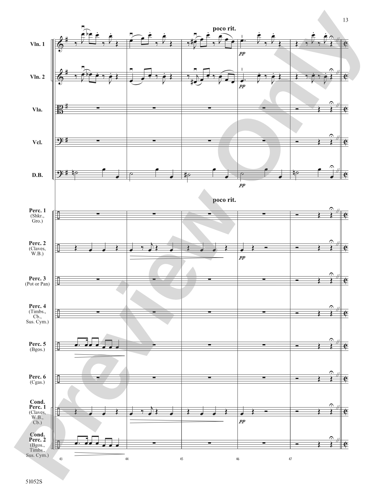 Prelude and Fiesta: String Orchestra Conductor Score & Parts