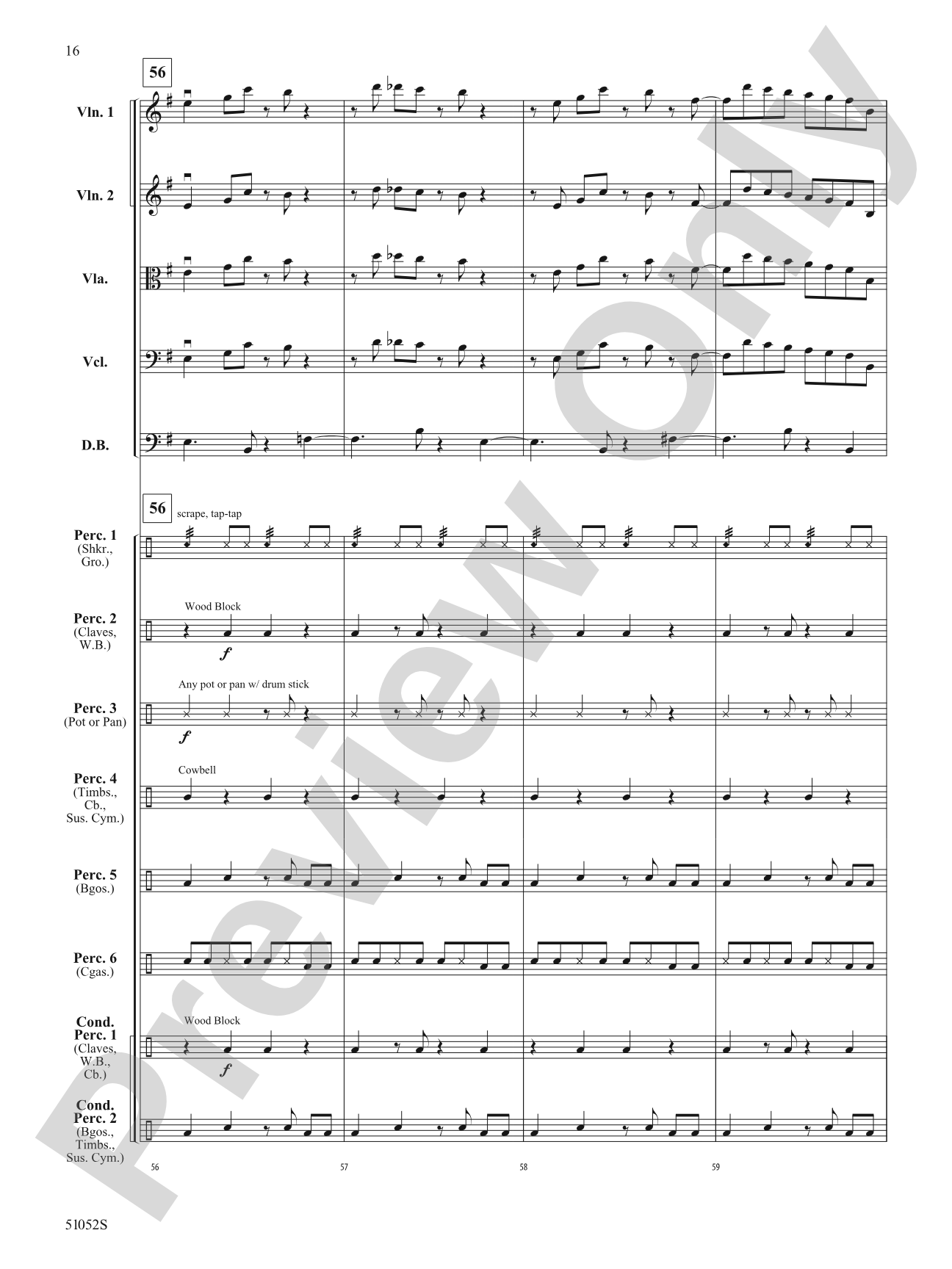 Prelude and Fiesta: String Orchestra Conductor Score & Parts