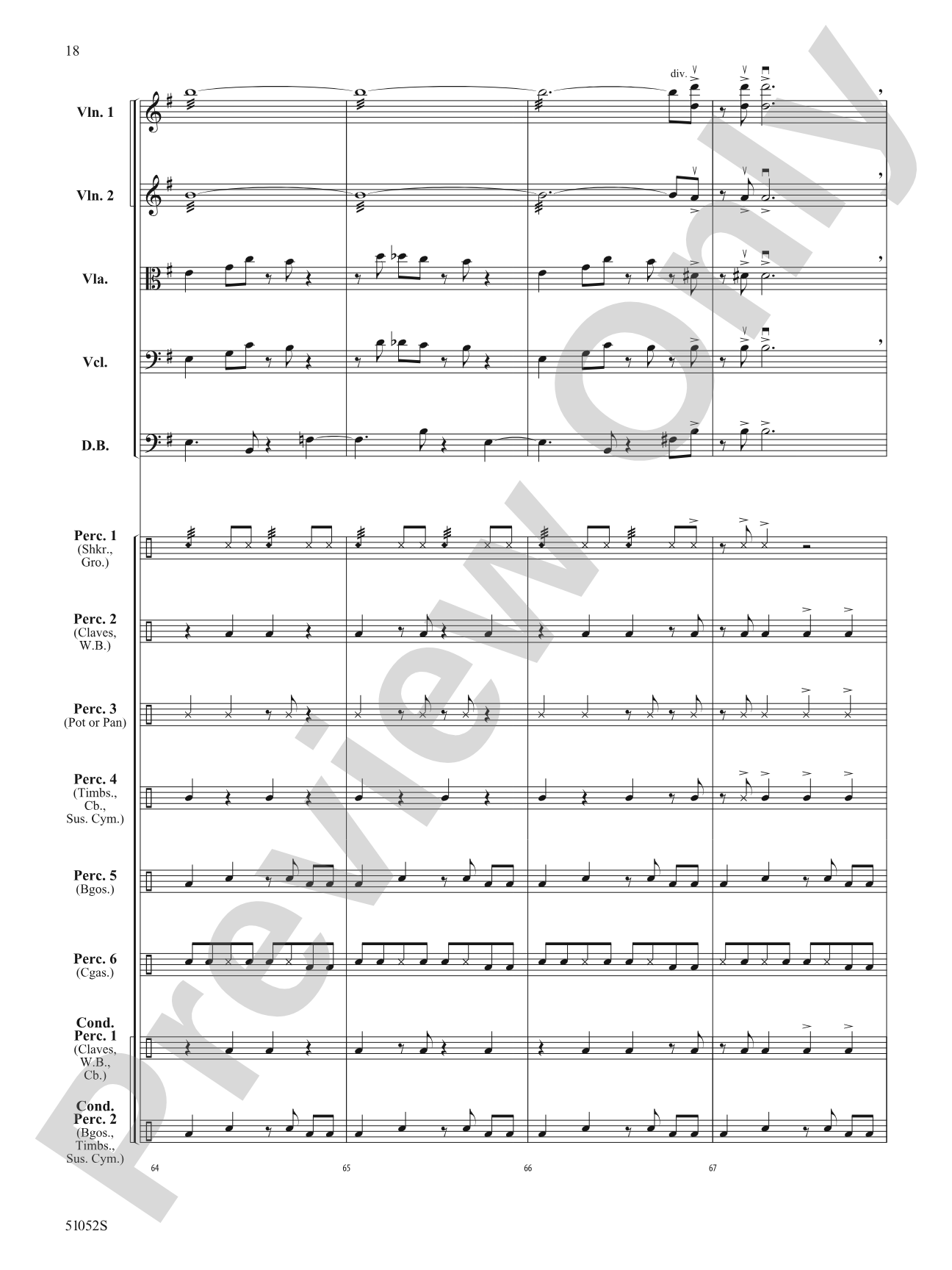 Prelude and Fiesta: String Orchestra Conductor Score & Parts