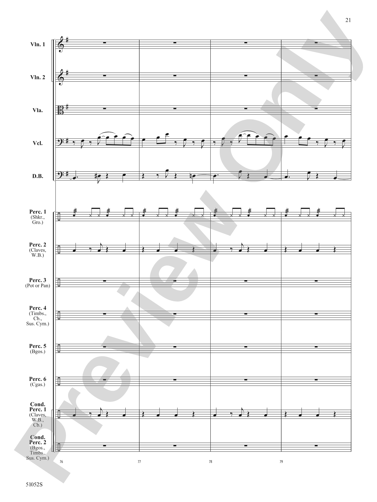 Prelude and Fiesta: String Orchestra Conductor Score & Parts