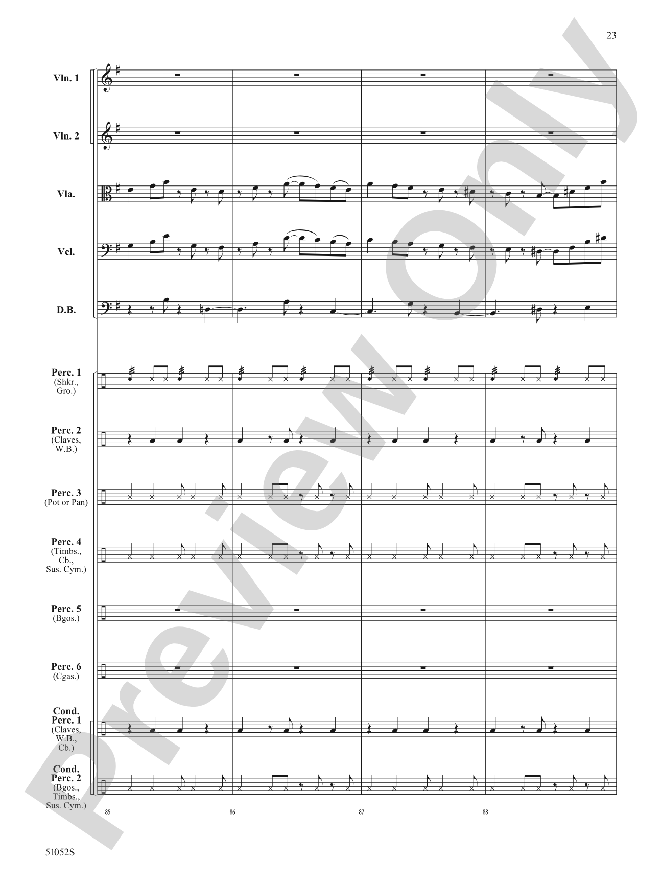 Prelude and Fiesta: String Orchestra Conductor Score & Parts