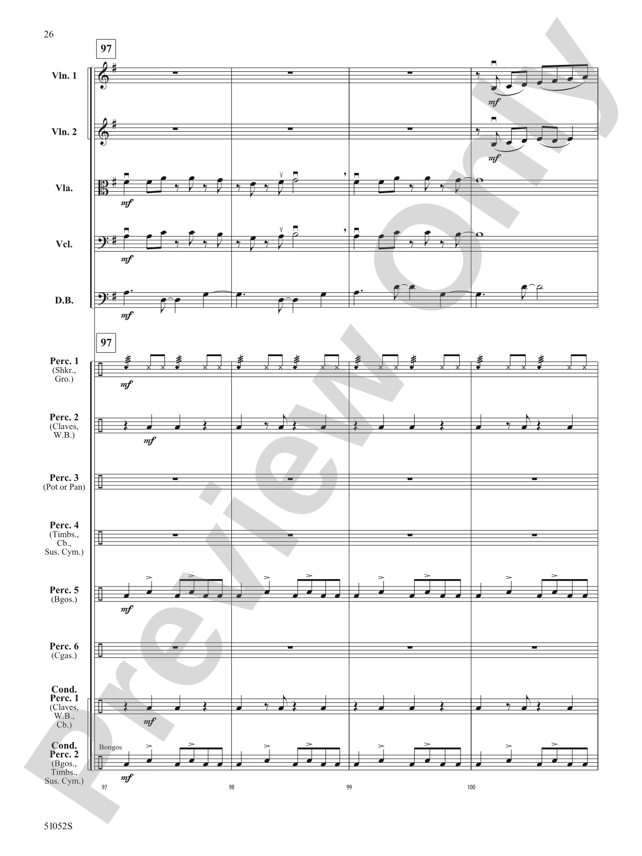 Prelude and Fiesta: String Orchestra Conductor Score & Parts