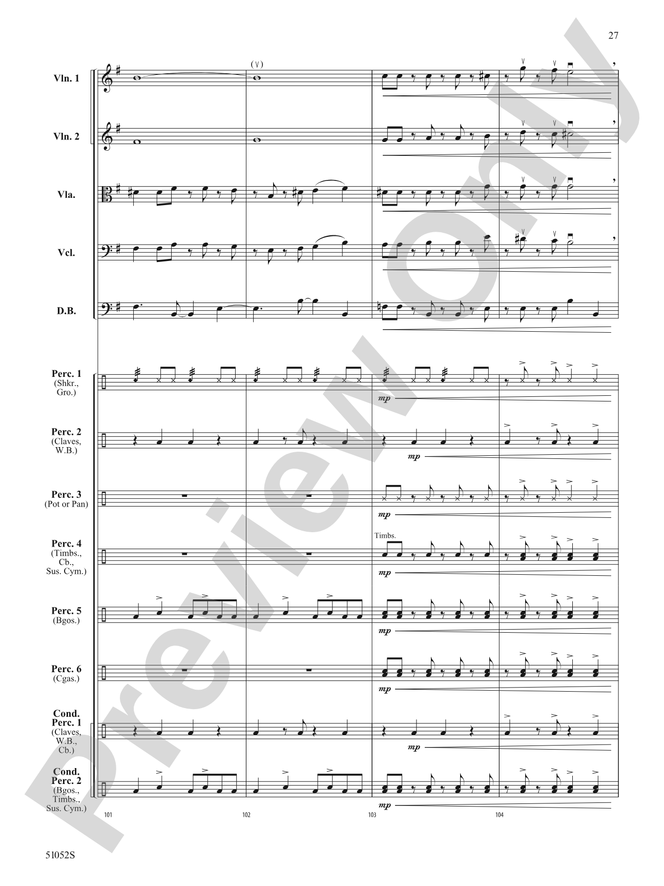 Prelude and Fiesta: String Orchestra Conductor Score & Parts