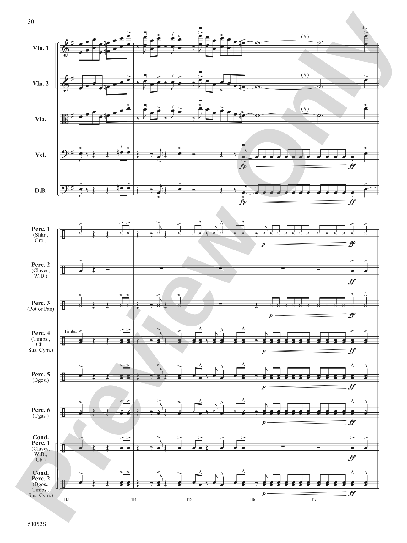 Prelude and Fiesta: String Orchestra Conductor Score & Parts