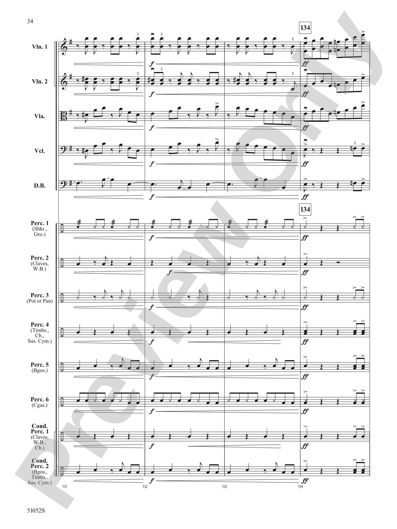 Prelude and Fiesta: String Orchestra Conductor Score & Parts