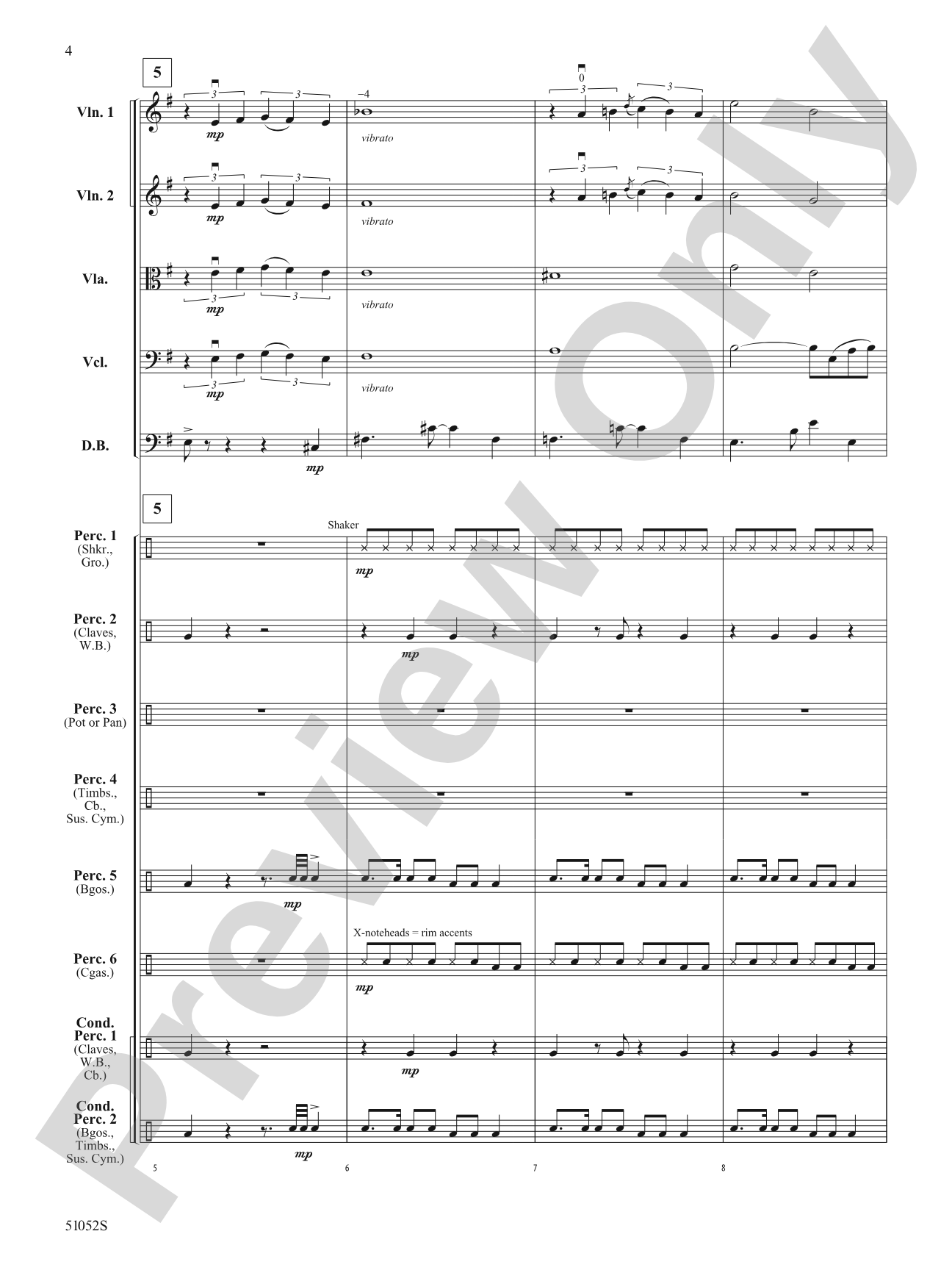 Prelude and Fiesta: String Orchestra Conductor Score & Parts