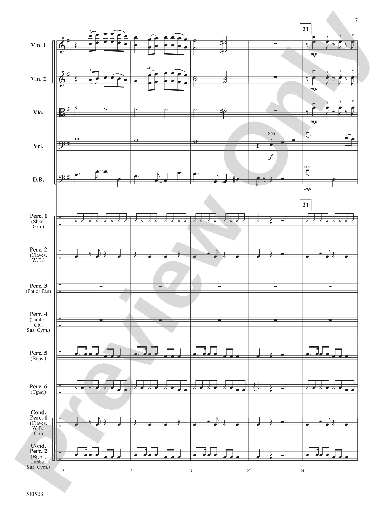 Prelude and Fiesta: String Orchestra Conductor Score & Parts