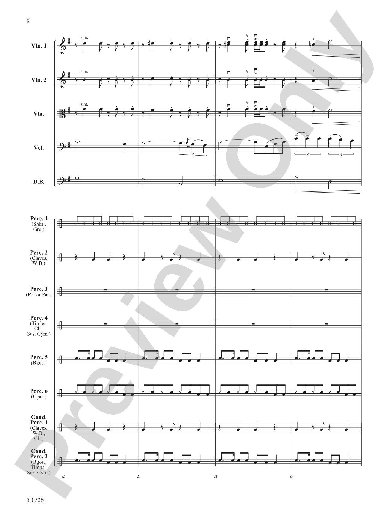 Prelude and Fiesta: String Orchestra Conductor Score & Parts