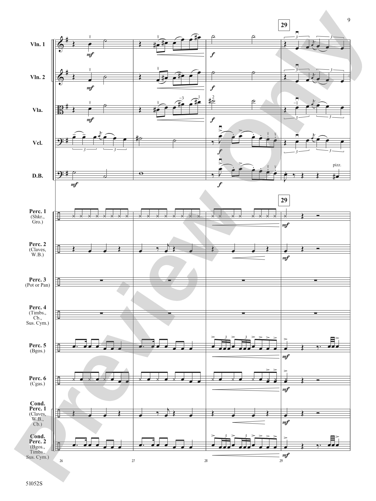 Prelude and Fiesta: String Orchestra Conductor Score & Parts