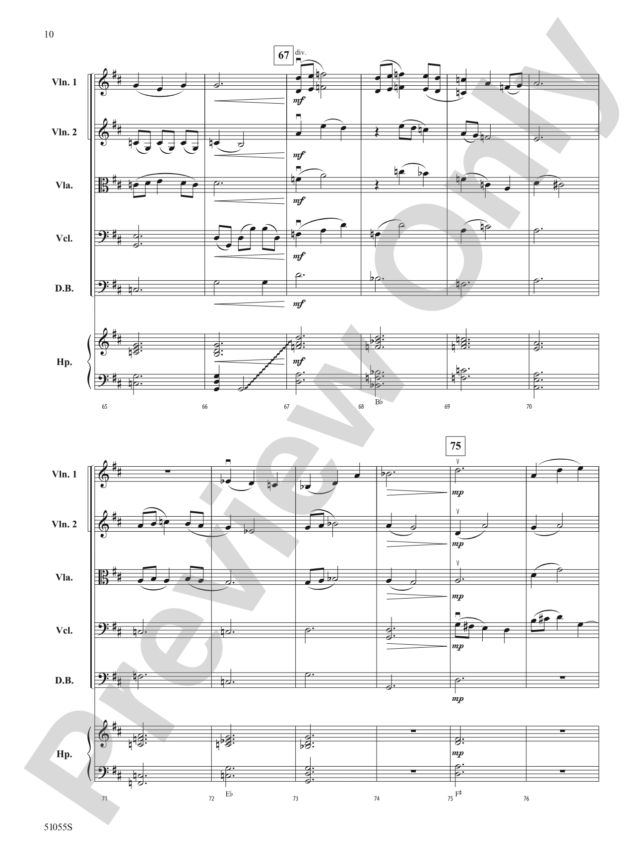 Radiant Joy: String Orchestra Conductor Score & Parts