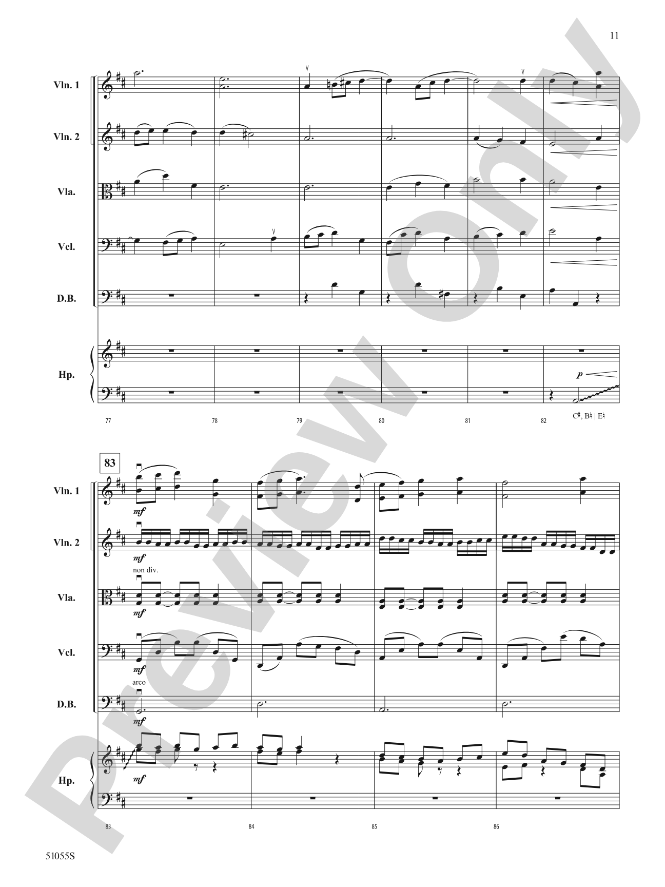 Radiant Joy: String Orchestra Conductor Score & Parts