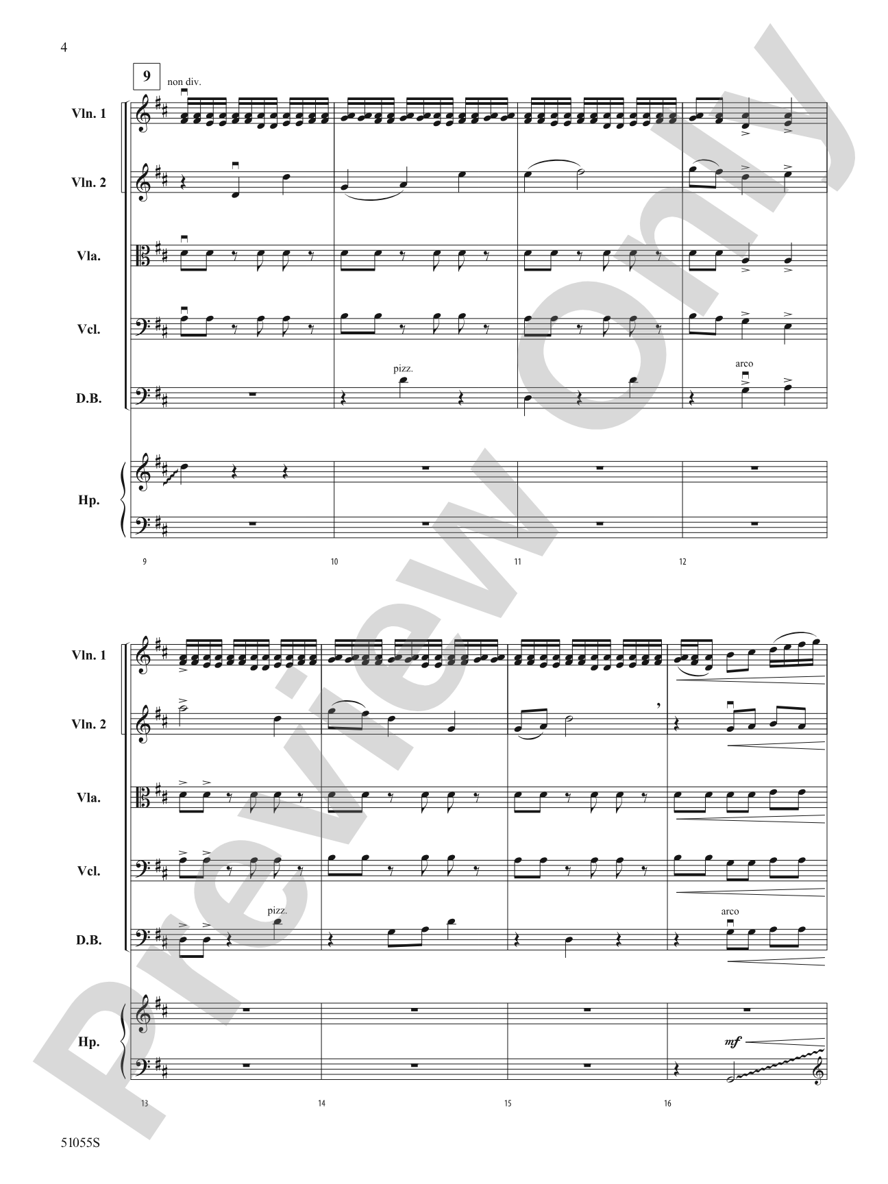 Radiant Joy: String Orchestra Conductor Score & Parts