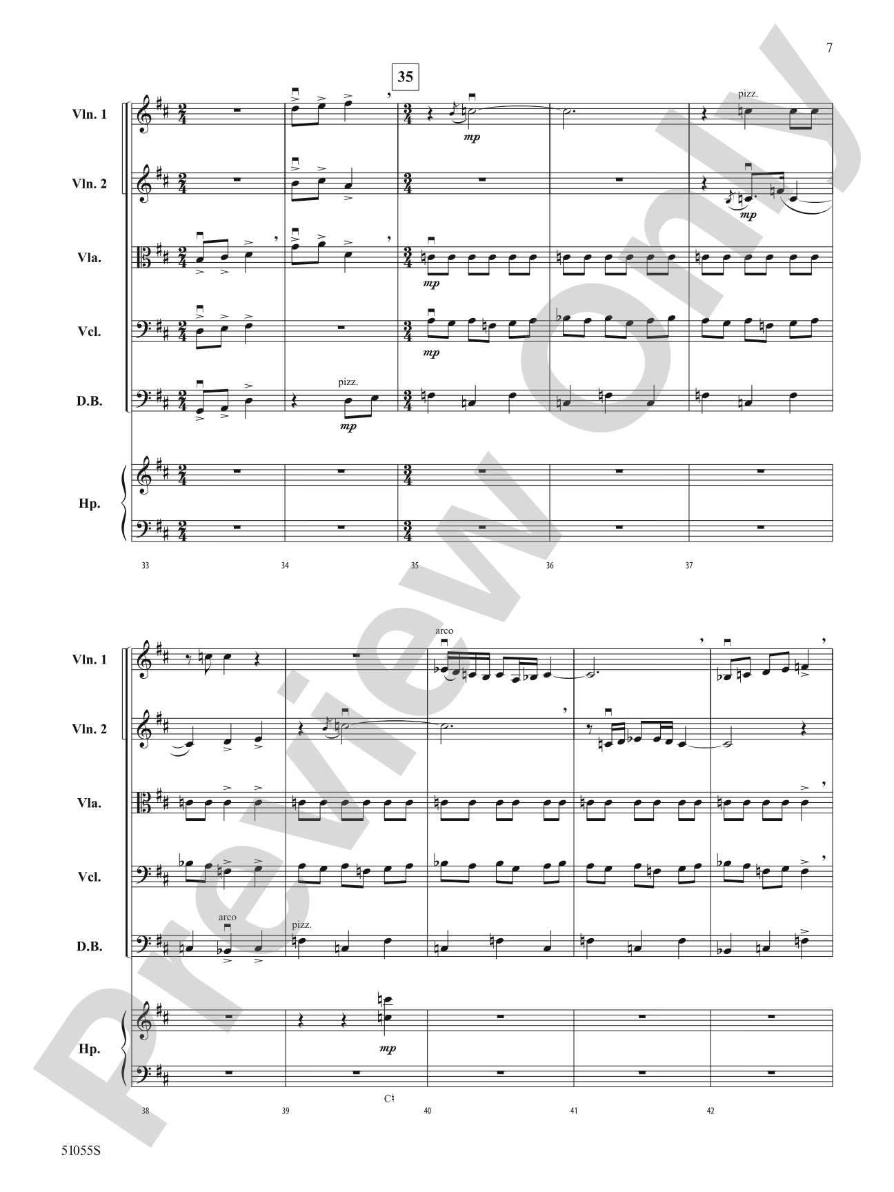 Radiant Joy: String Orchestra Conductor Score & Parts