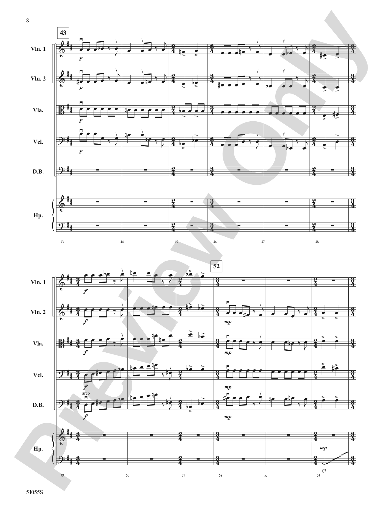 Radiant Joy: String Orchestra Conductor Score & Parts