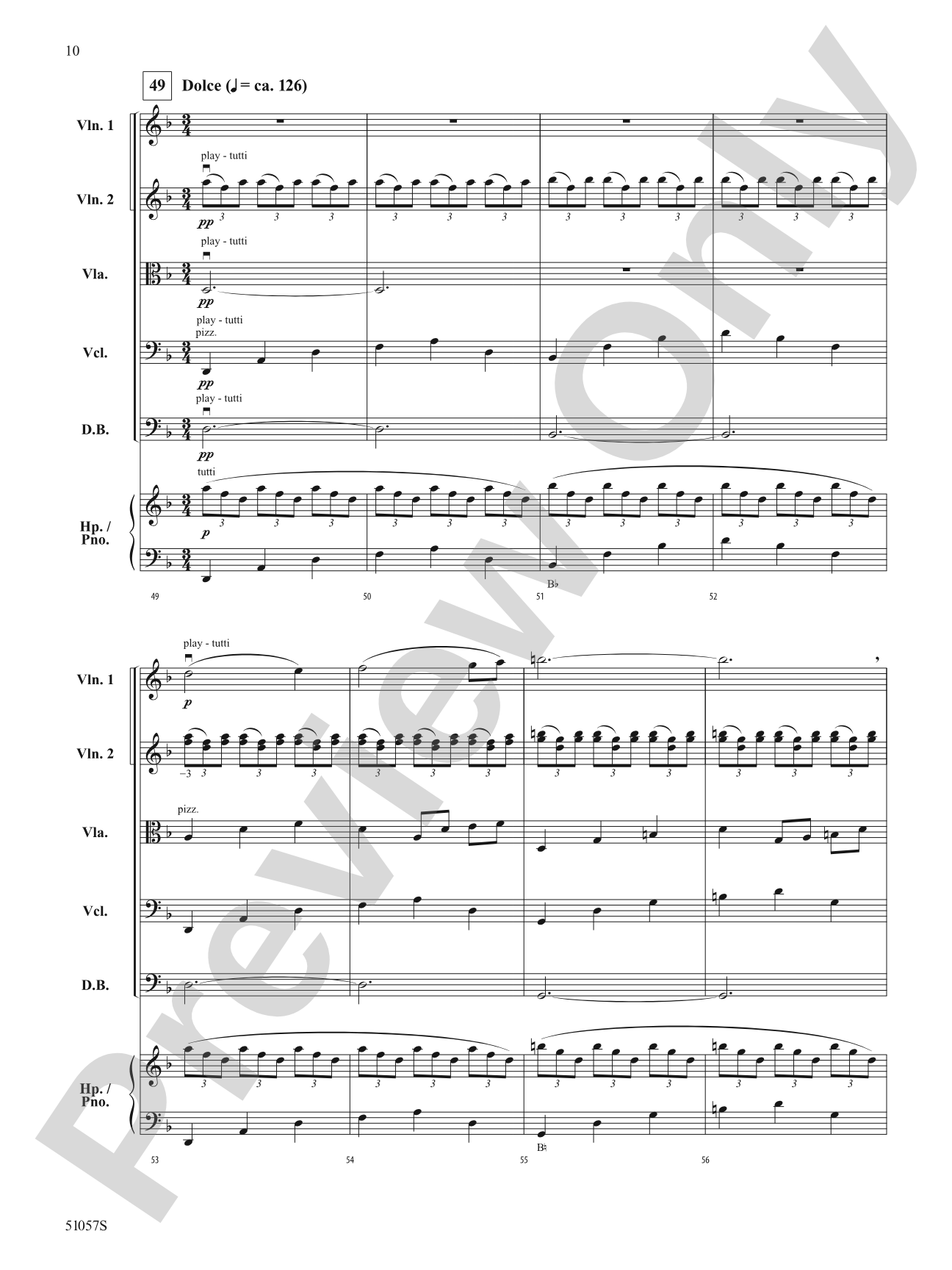 Alis Volat Propriis: String Orchestra Conductor Score & Parts