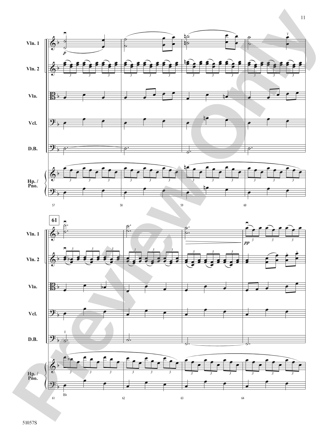 Alis Volat Propriis: String Orchestra Conductor Score & Parts