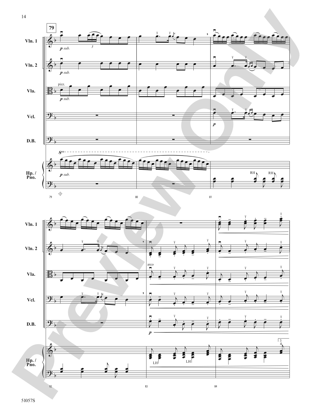 Alis Volat Propriis: String Orchestra Conductor Score & Parts