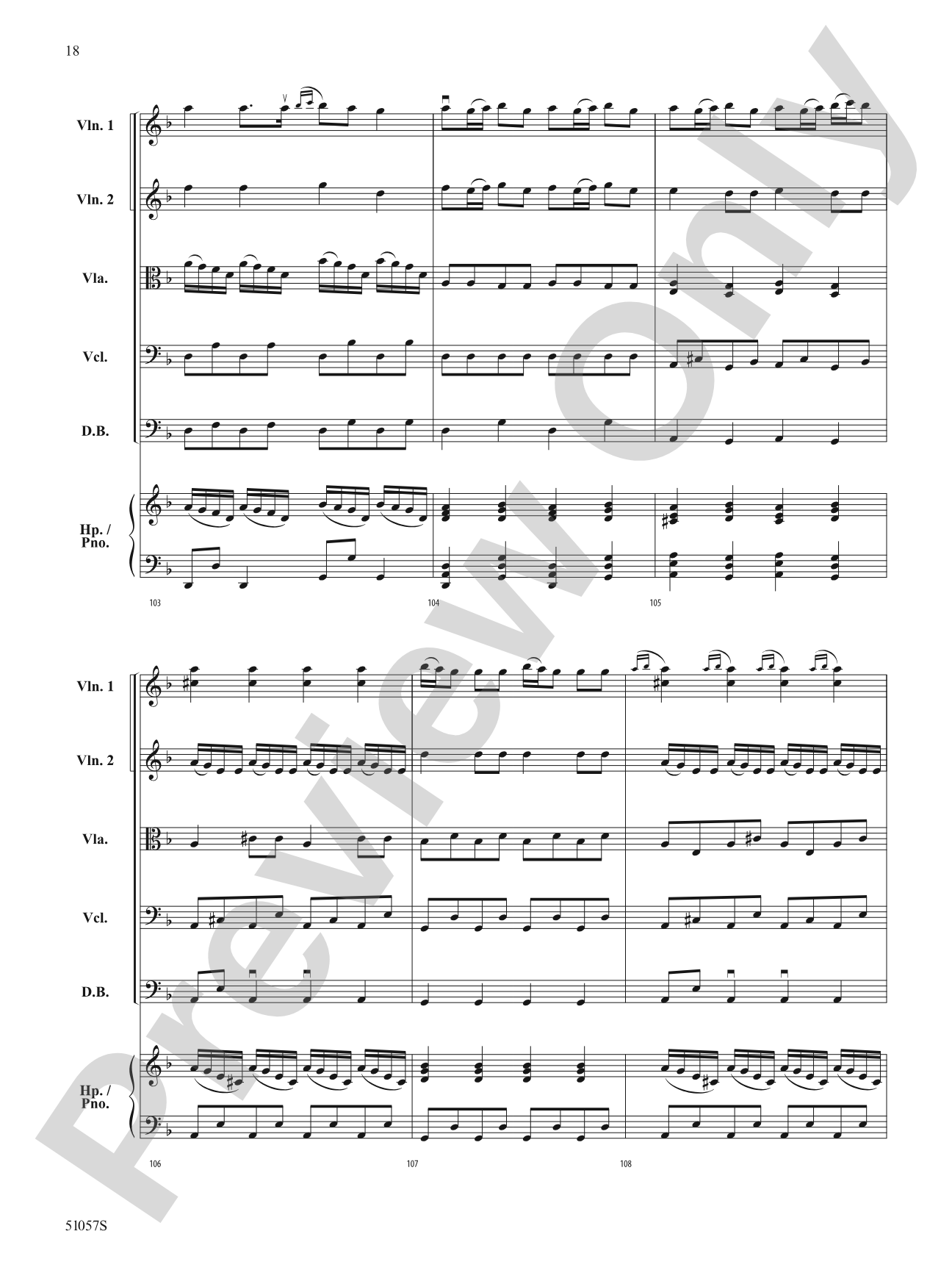 Alis Volat Propriis: String Orchestra Conductor Score & Parts
