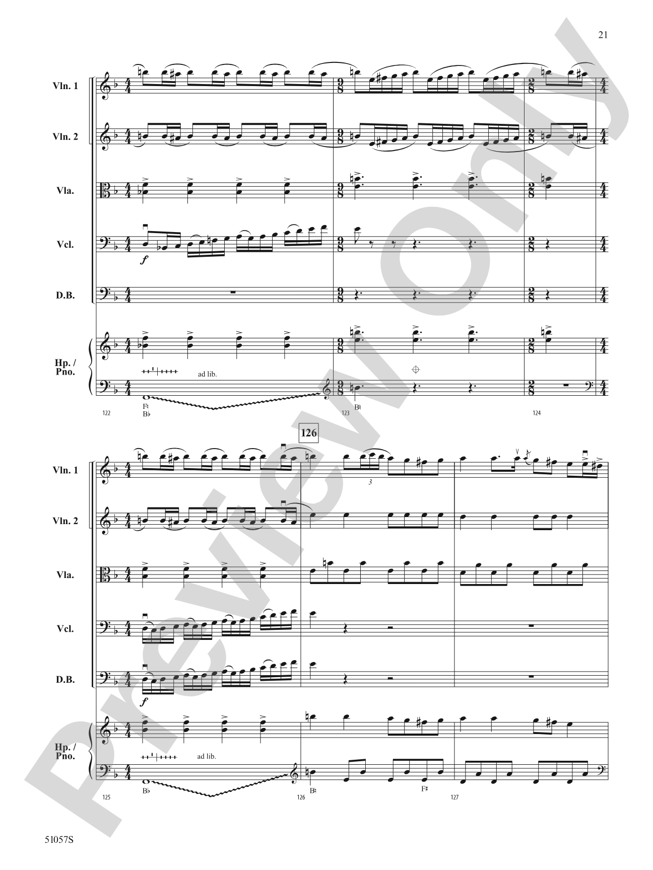 Alis Volat Propriis: String Orchestra Conductor Score & Parts