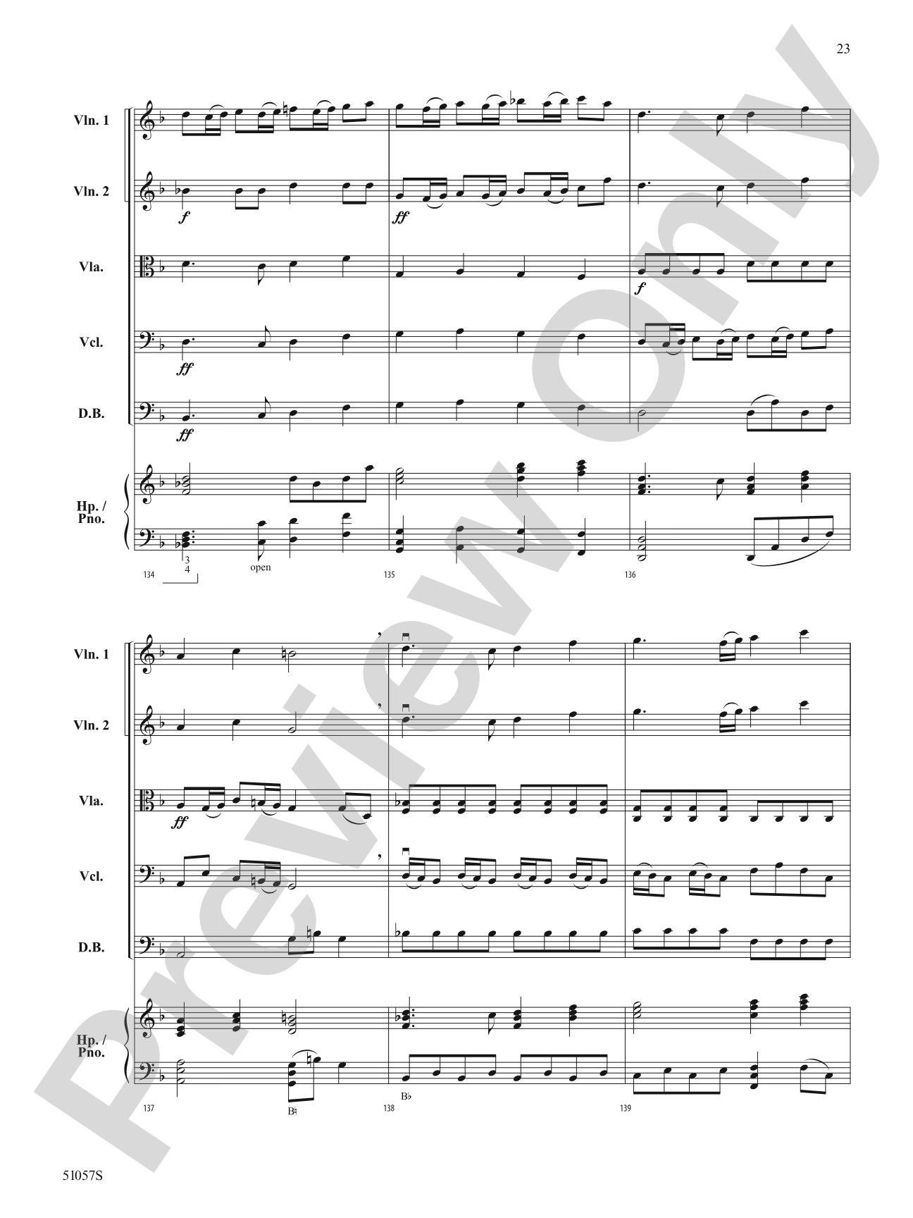 Alis Volat Propriis: String Orchestra Conductor Score & Parts