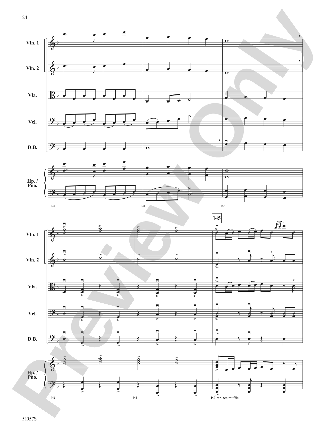 Alis Volat Propriis: String Orchestra Conductor Score & Parts