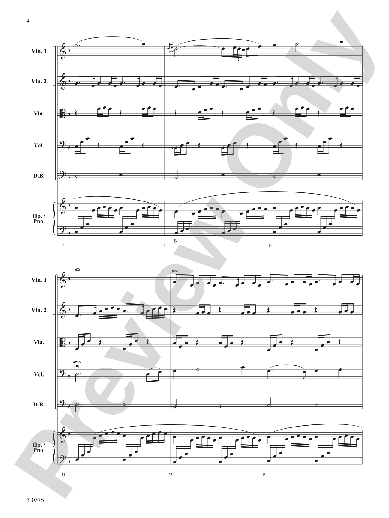 Alis Volat Propriis: String Orchestra Conductor Score & Parts