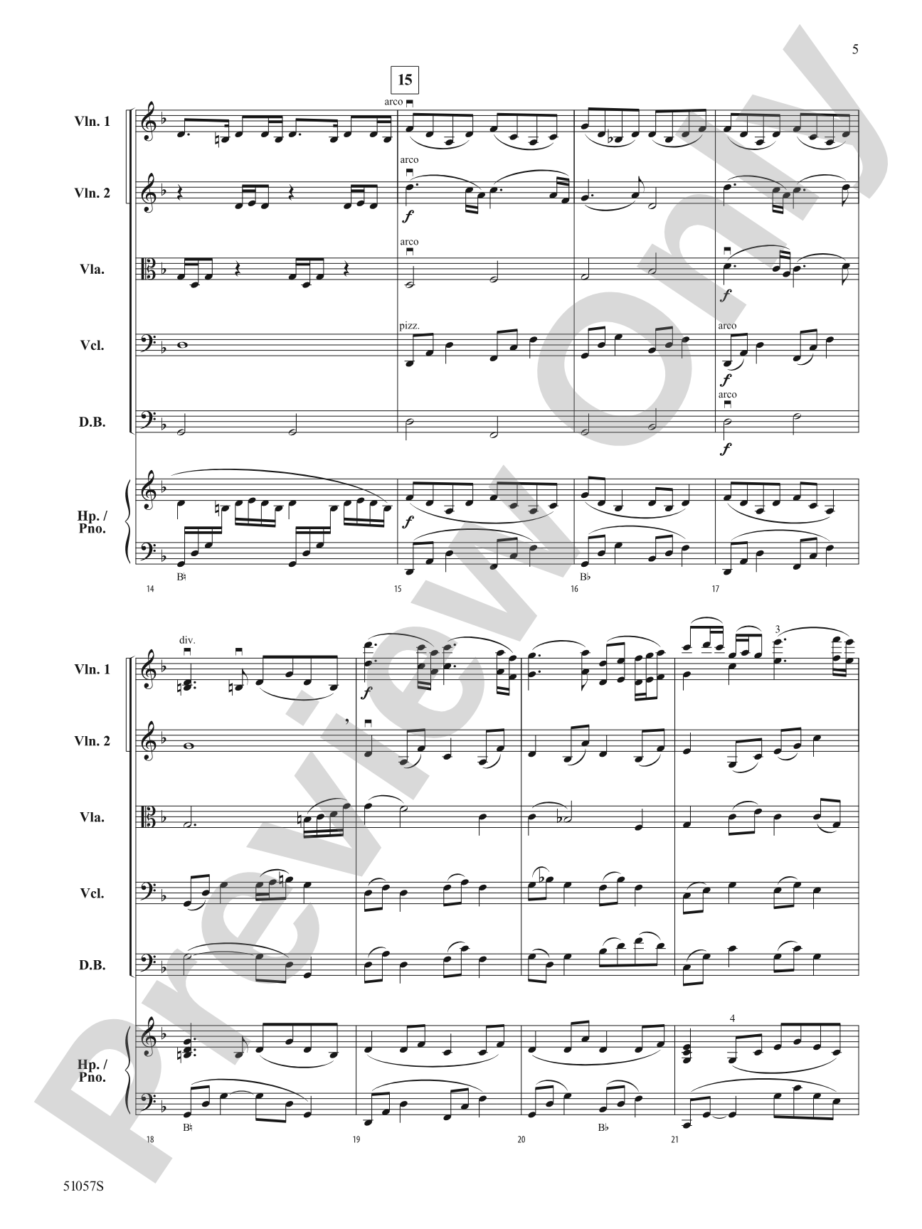 Alis Volat Propriis: String Orchestra Conductor Score & Parts