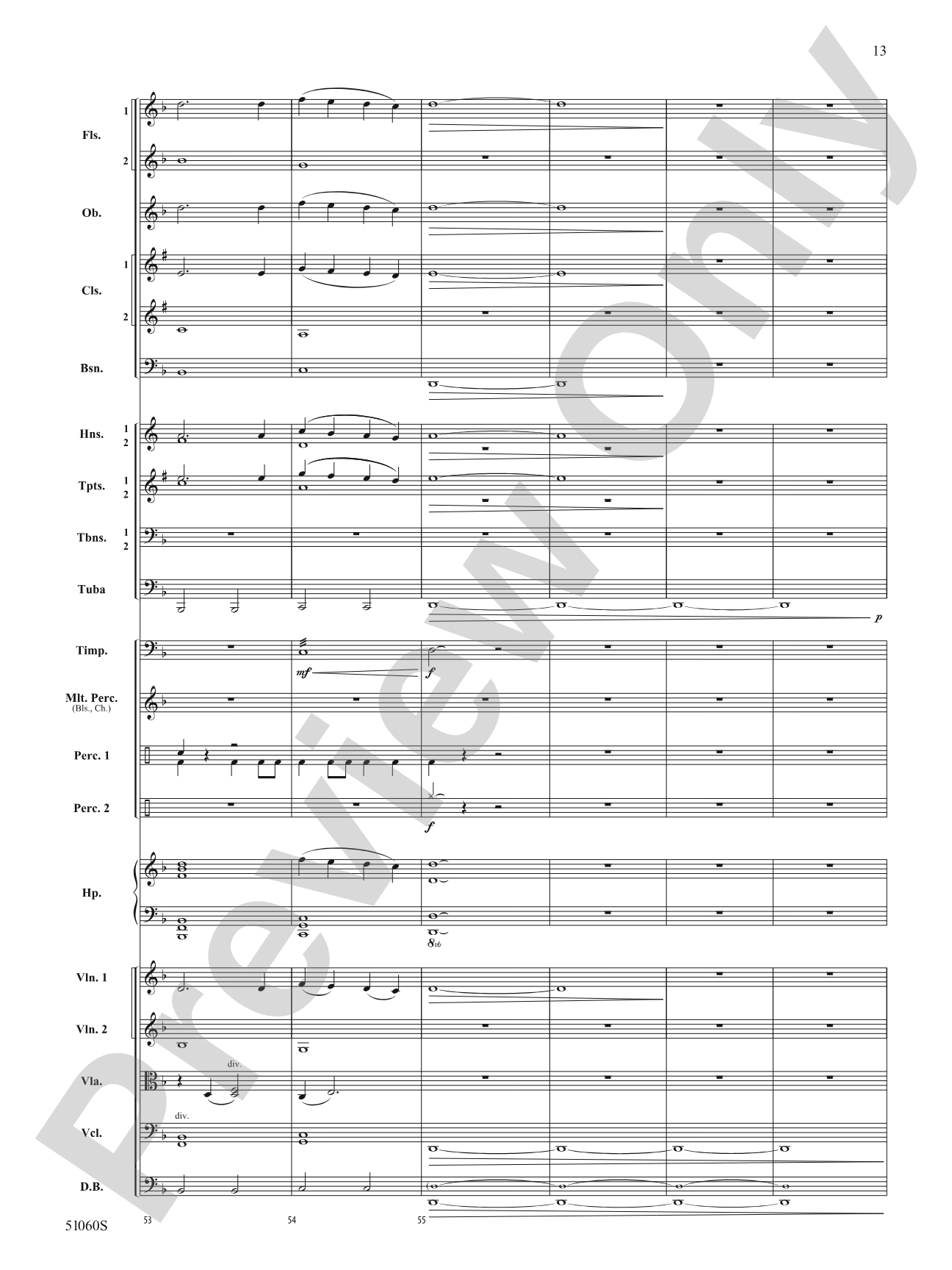 Gravitas: Full Orchestra Conductor Score & Parts