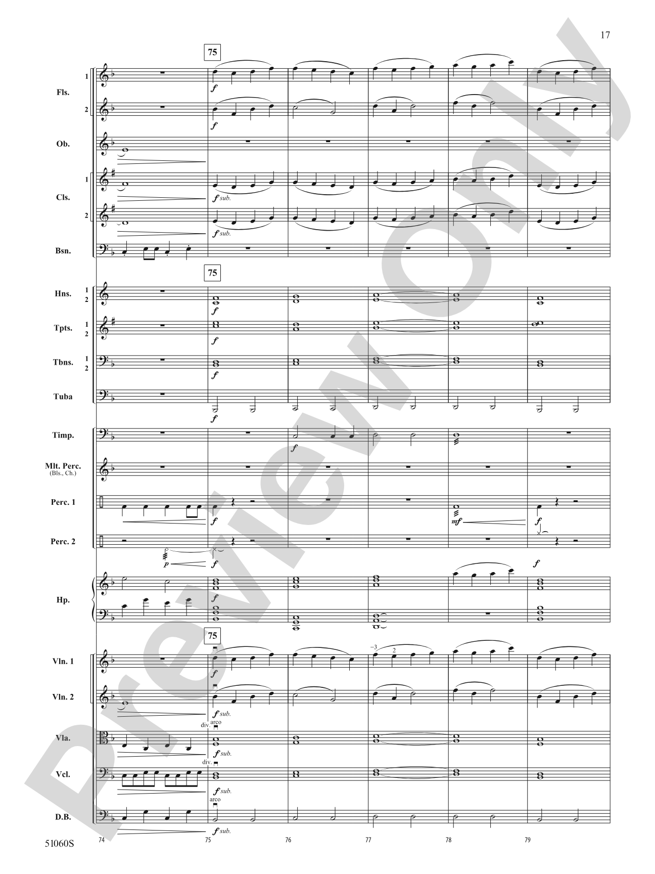Gravitas: Full Orchestra Conductor Score & Parts