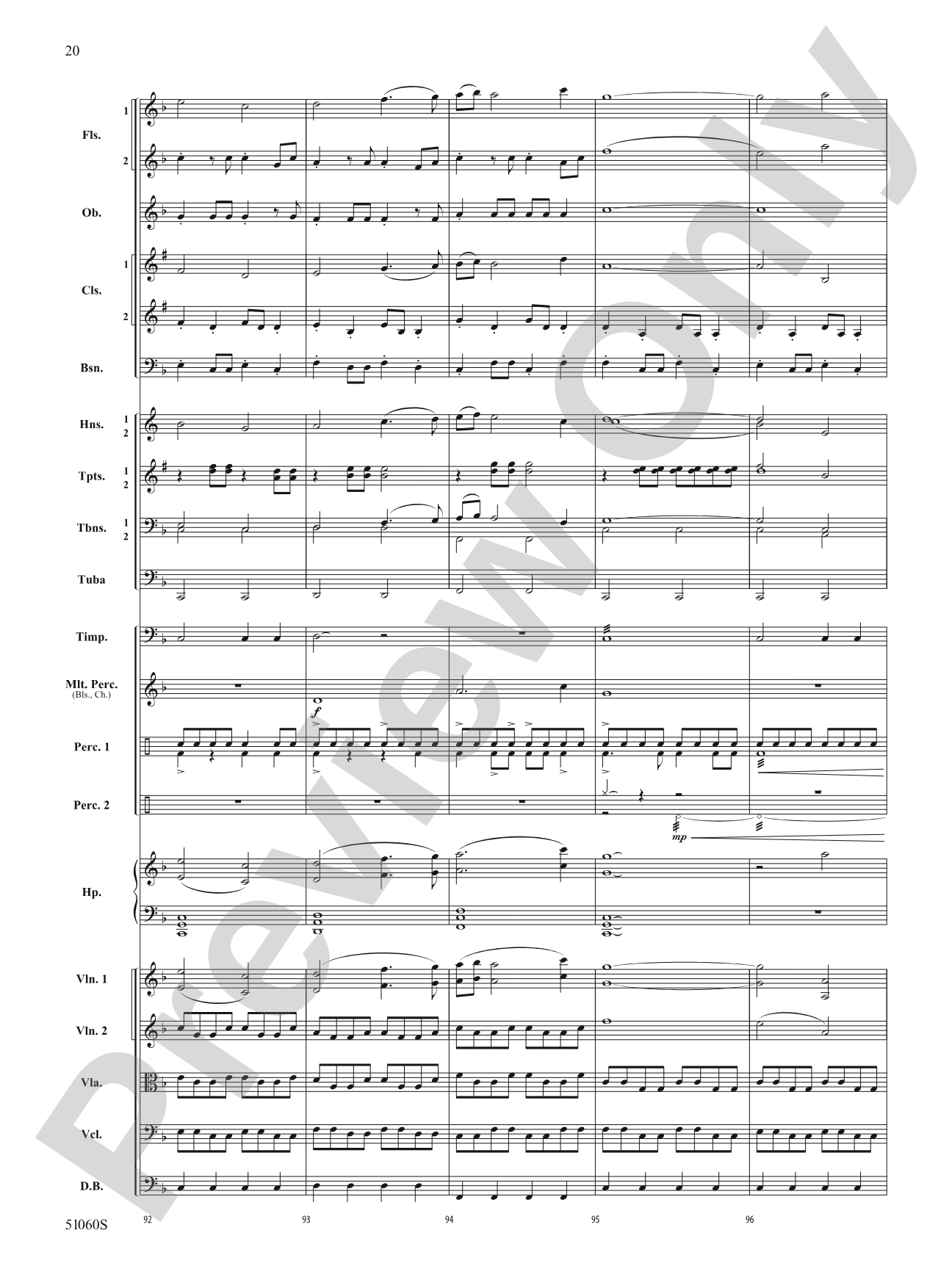 Gravitas: Full Orchestra Conductor Score & Parts