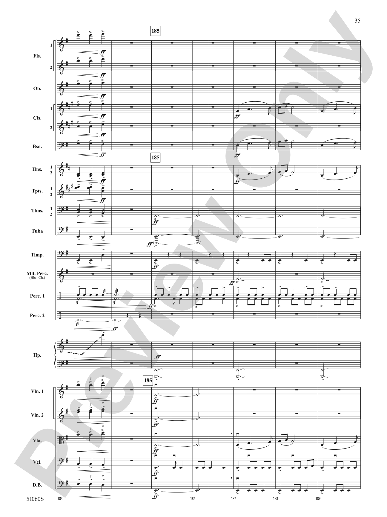 Gravitas: Full Orchestra Conductor Score & Parts