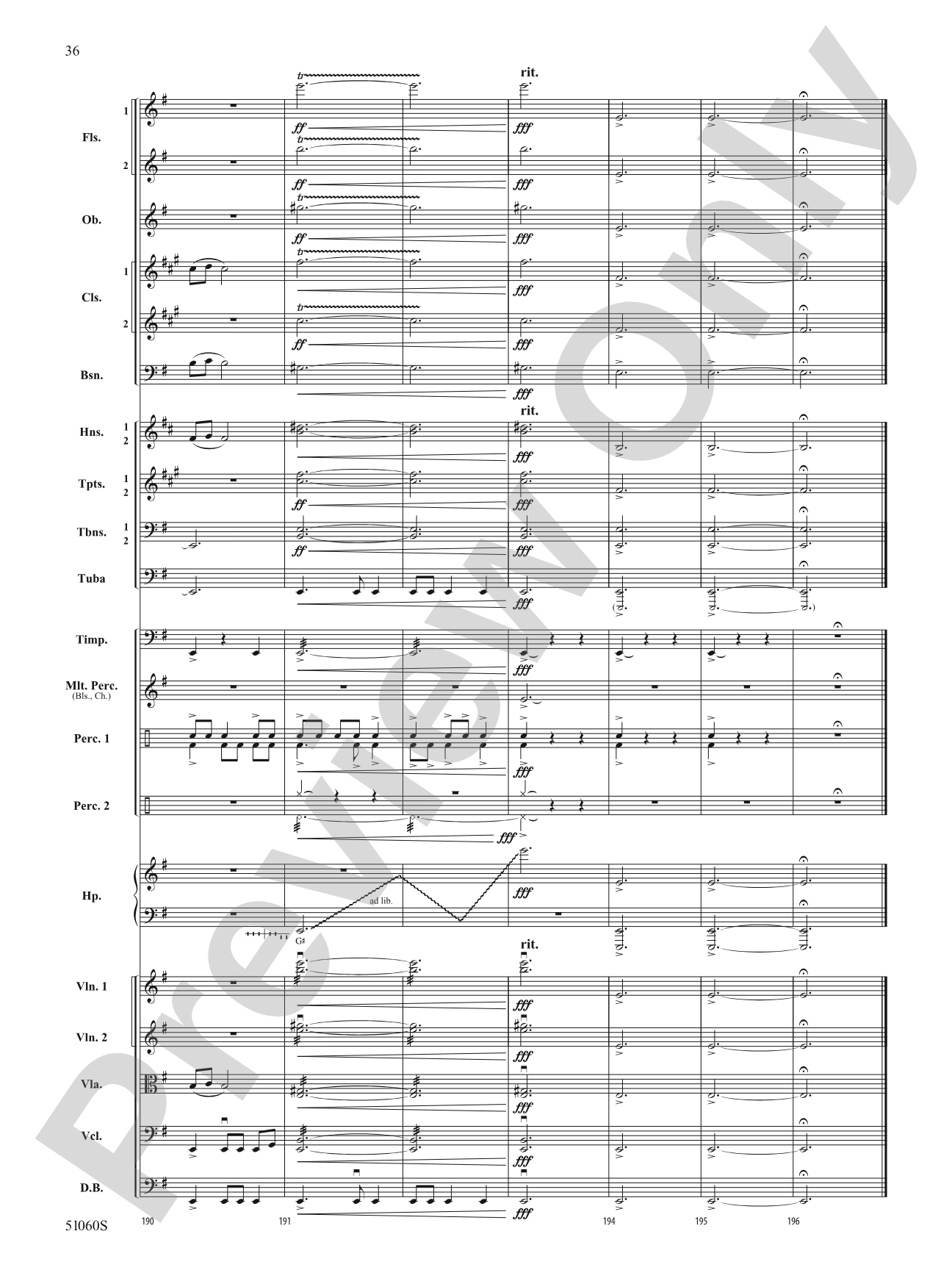 Gravitas: Full Orchestra Conductor Score & Parts