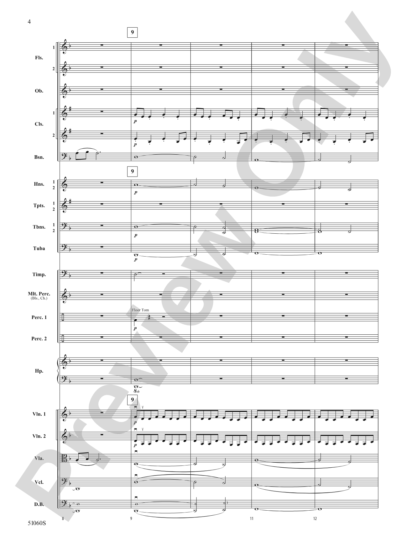Gravitas: Full Orchestra Conductor Score & Parts