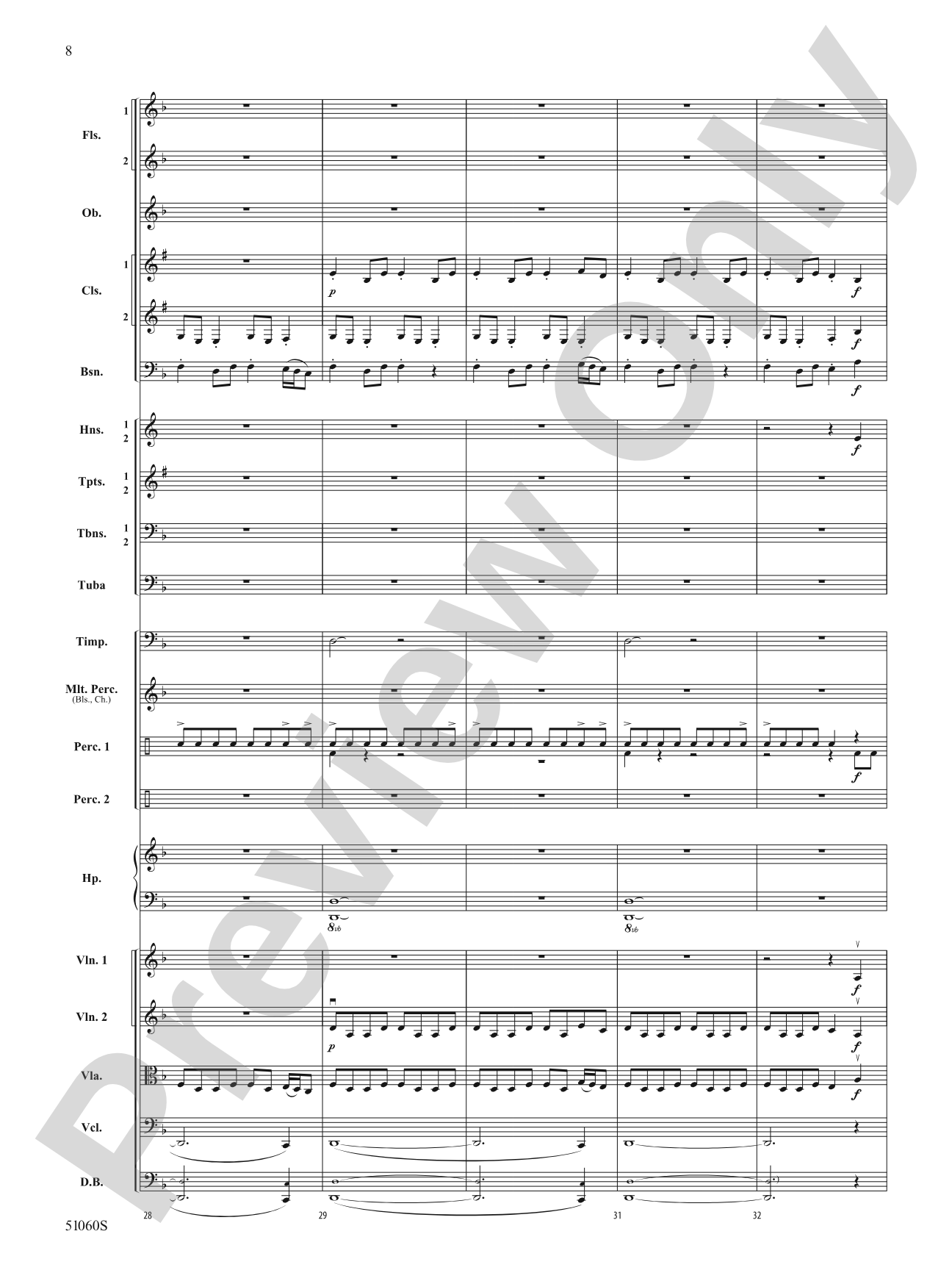 Gravitas: Full Orchestra Conductor Score & Parts