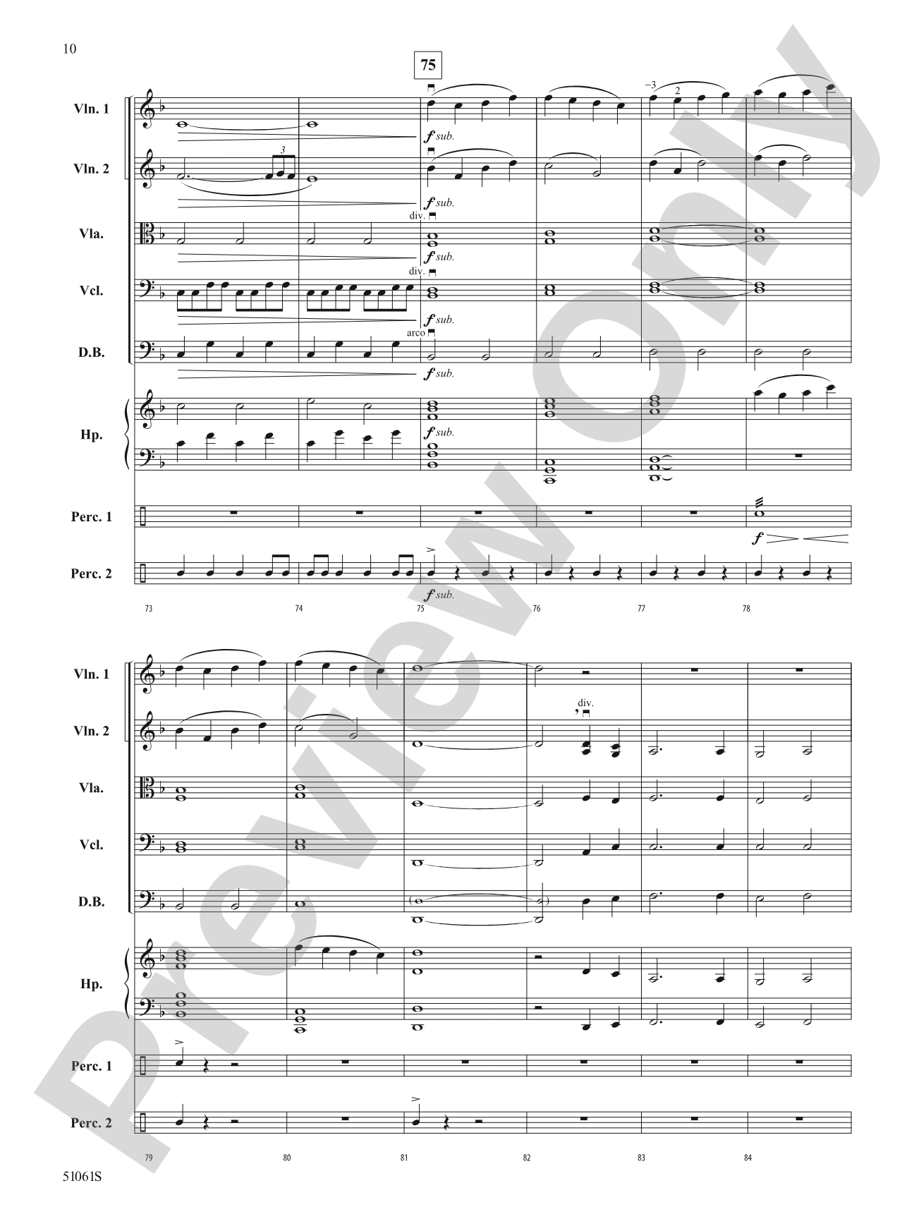 Gravitas: String Orchestra Conductor Score & Parts