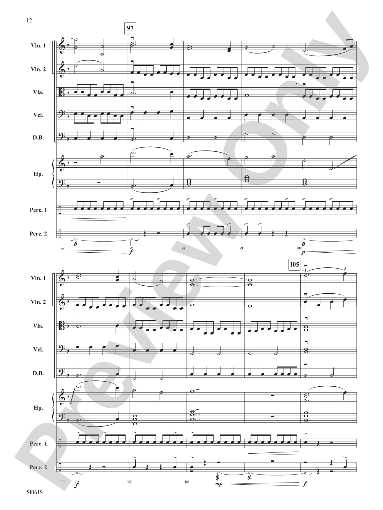 Gravitas: String Orchestra Conductor Score & Parts
