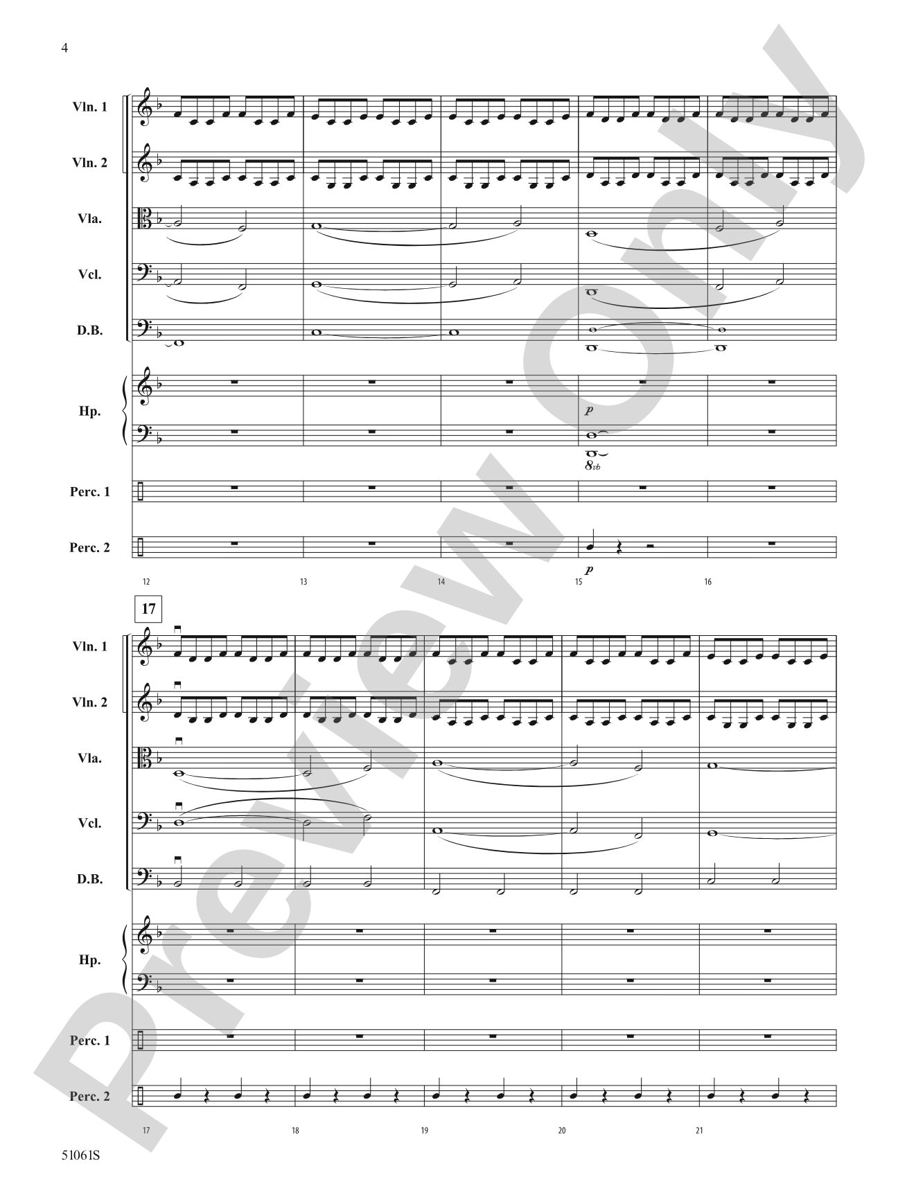 Gravitas: String Orchestra Conductor Score & Parts