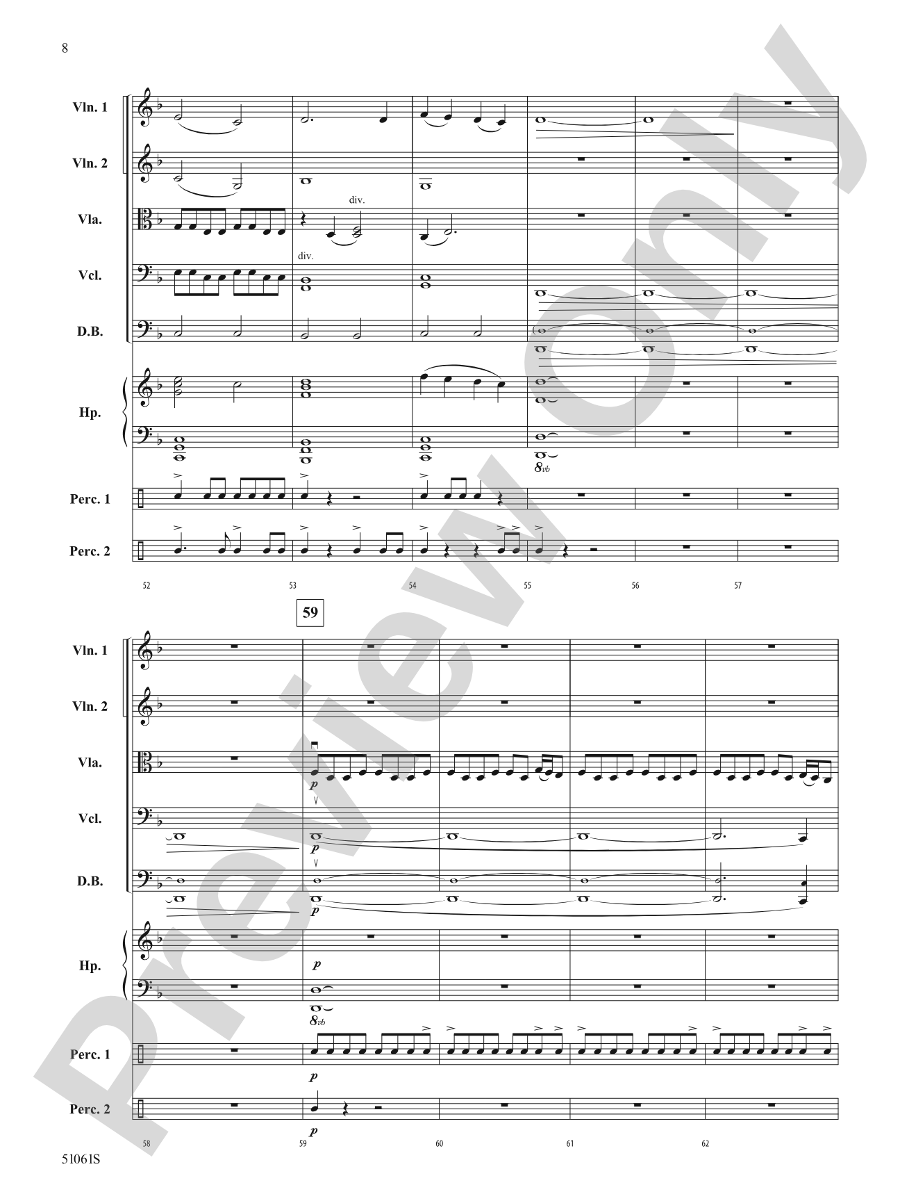 Gravitas: String Orchestra Conductor Score & Parts