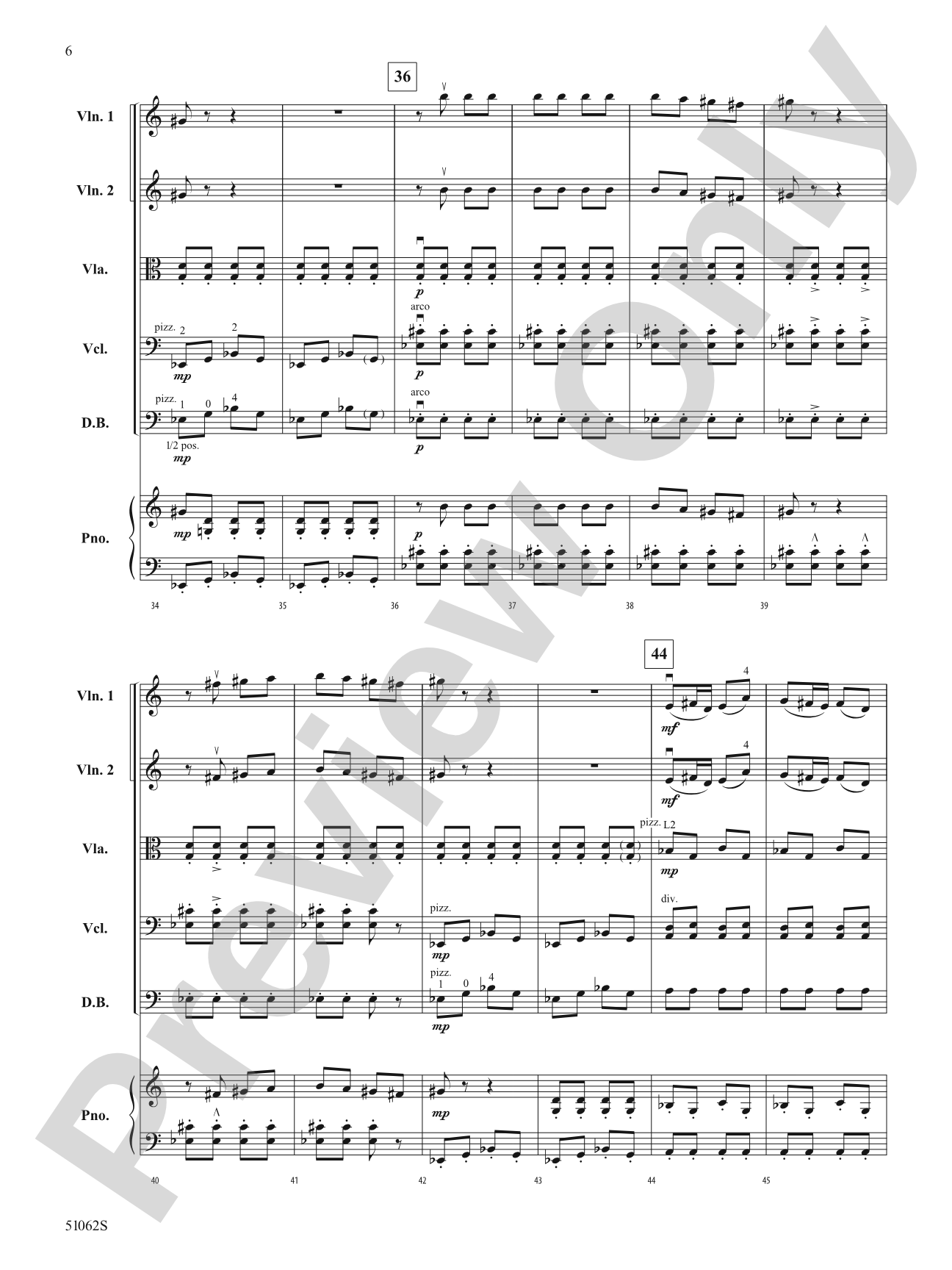 The Rite of Spring: String Orchestra Conductor Score & Parts