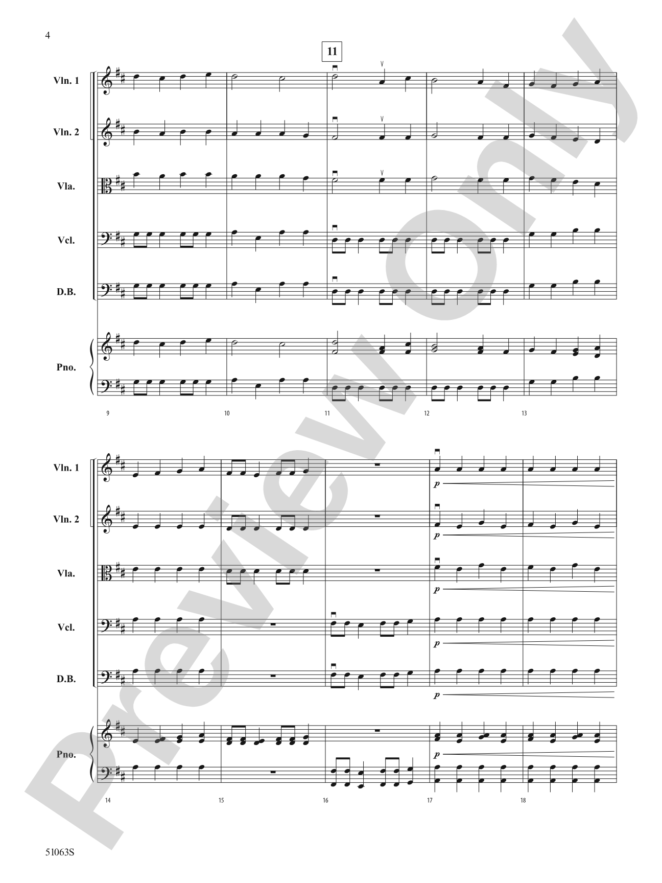 High Flying: String Orchestra Conductor Score & Parts