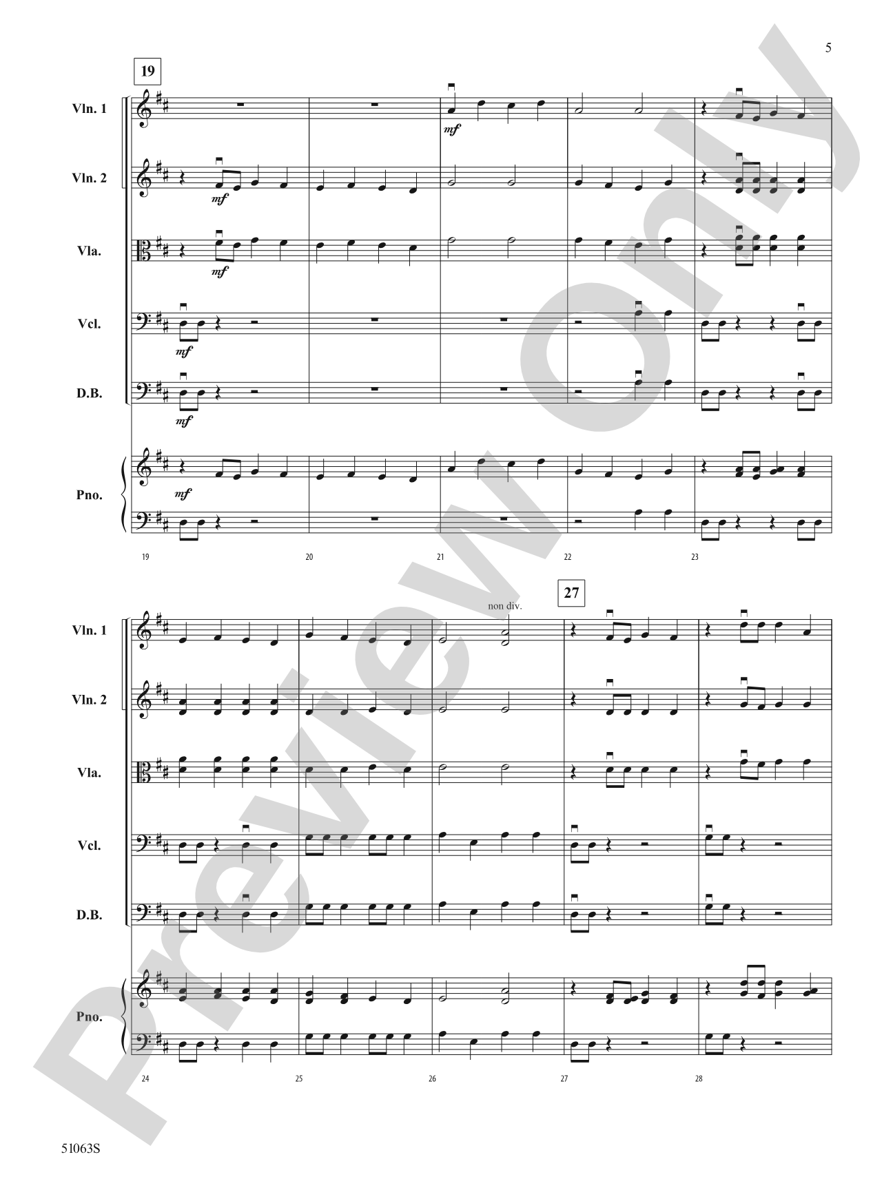 High Flying: String Orchestra Conductor Score & Parts