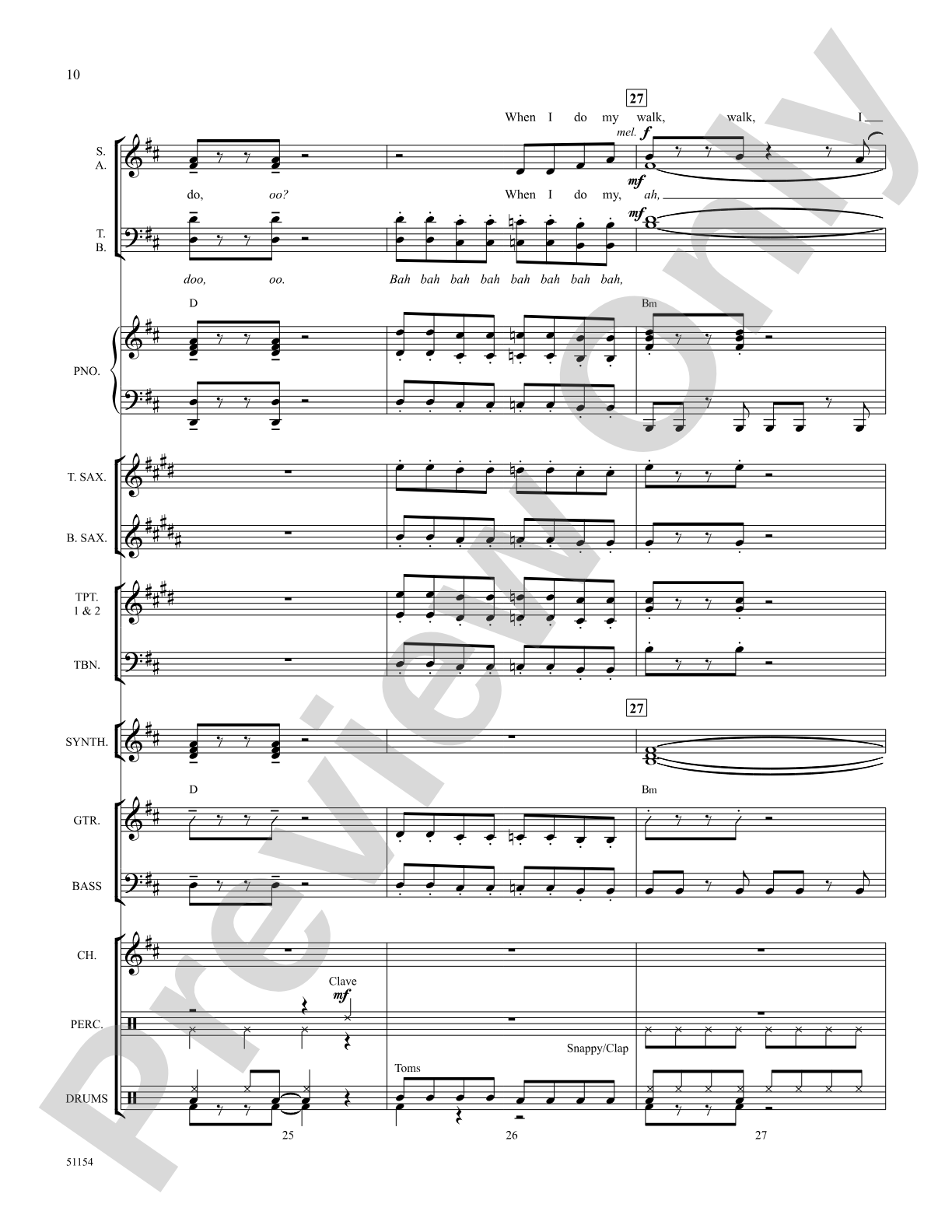 Made You Look: Choral SoundPax