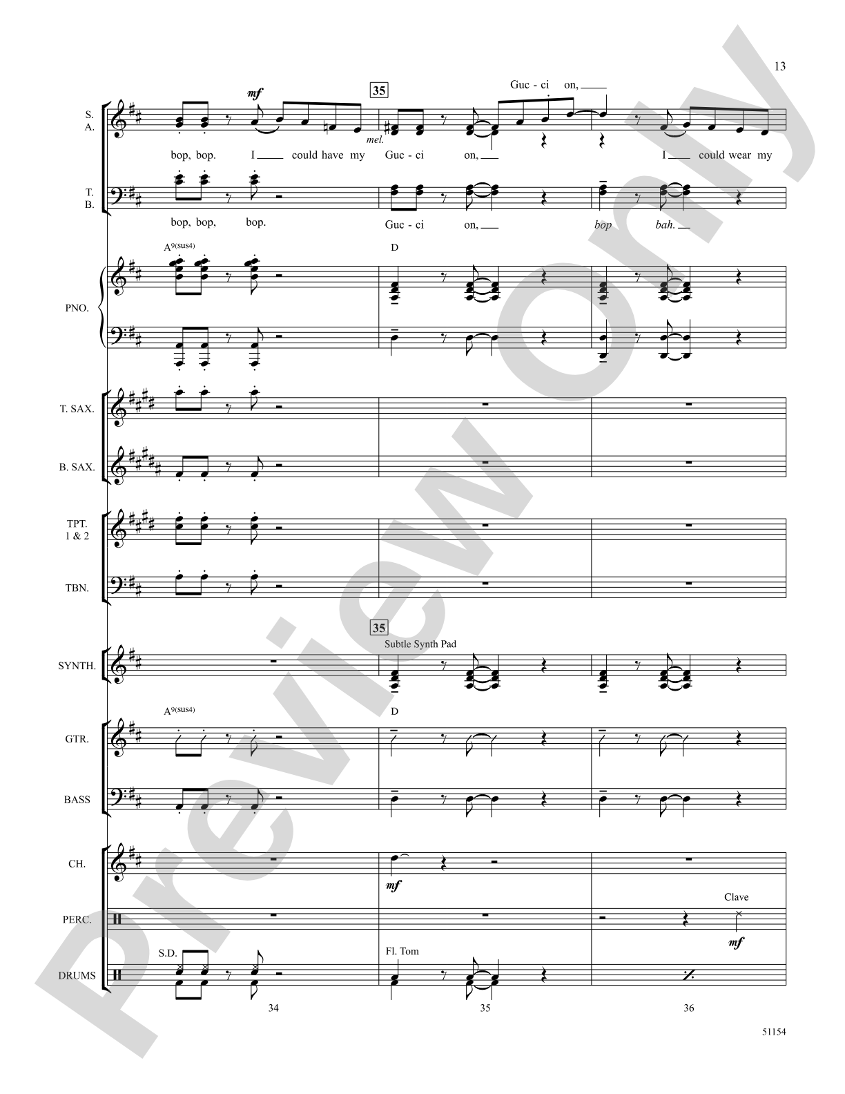 Made You Look: Choral SoundPax